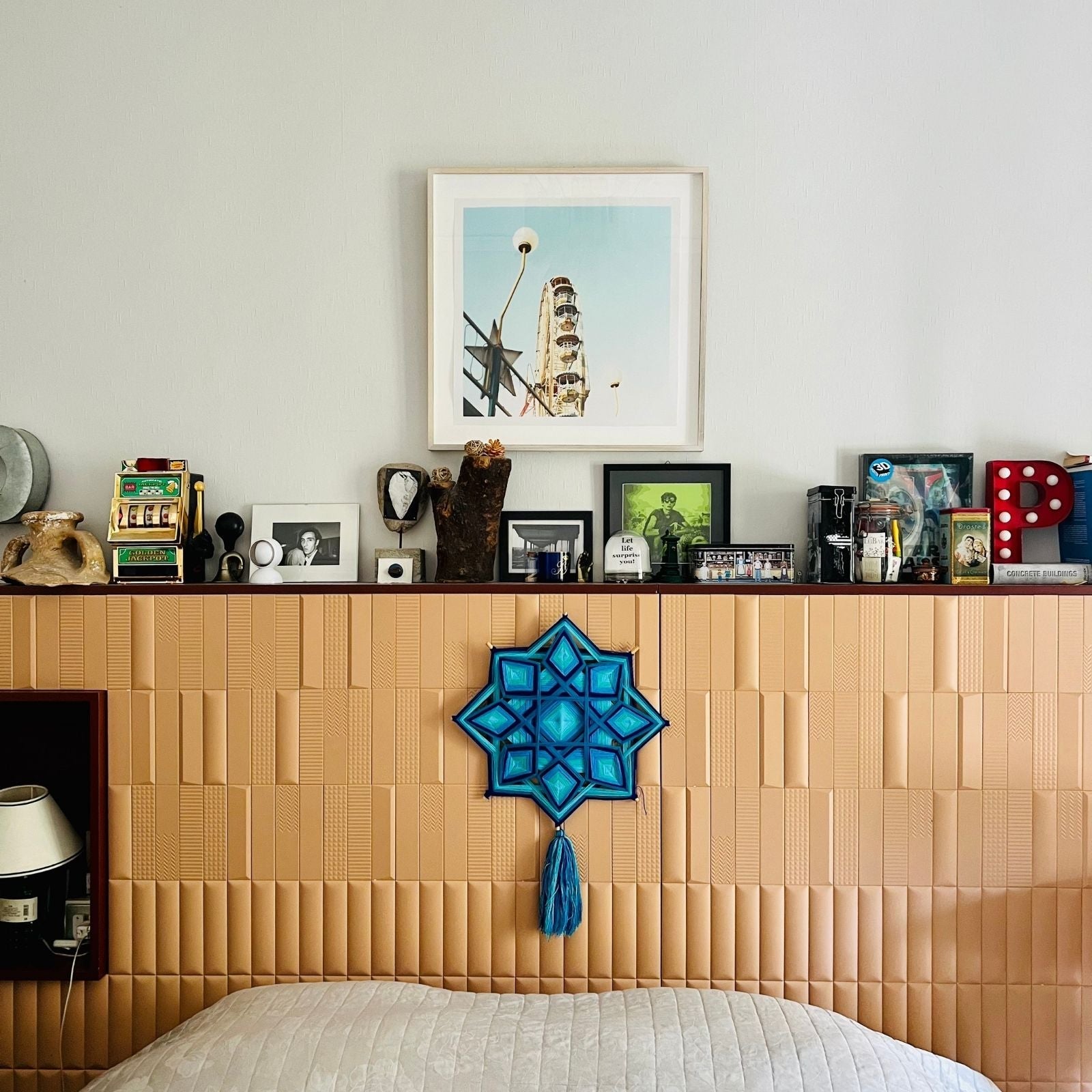 Decorazione Mandala in Lana