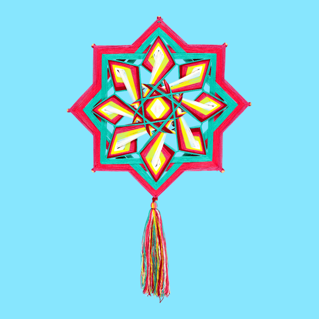 Decorazione Mandala in Lana