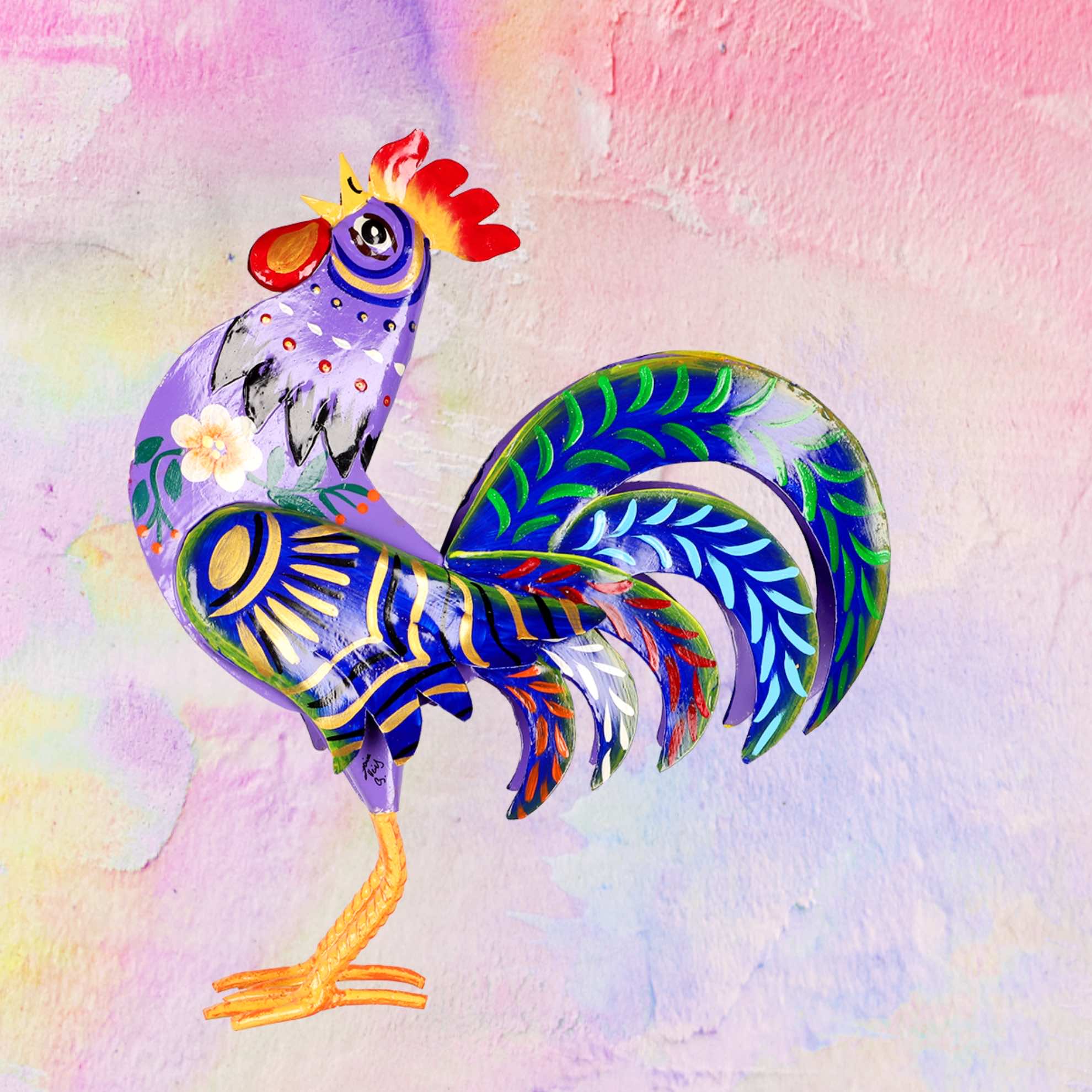 Imperial Rooster sculpture