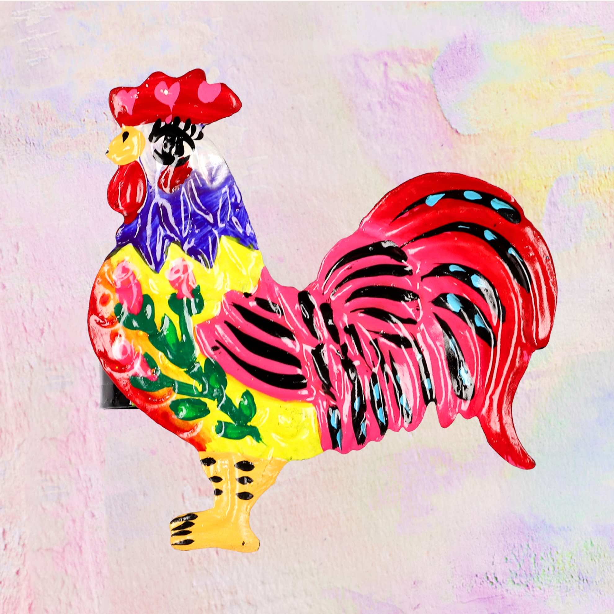 Rooster napkin ring