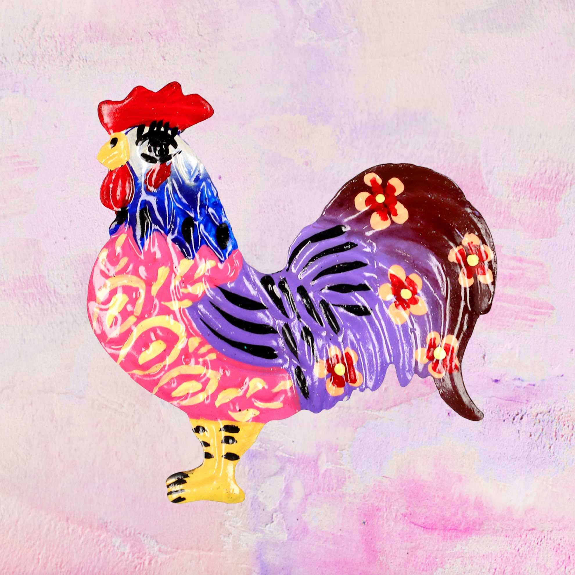 Rooster napkin ring