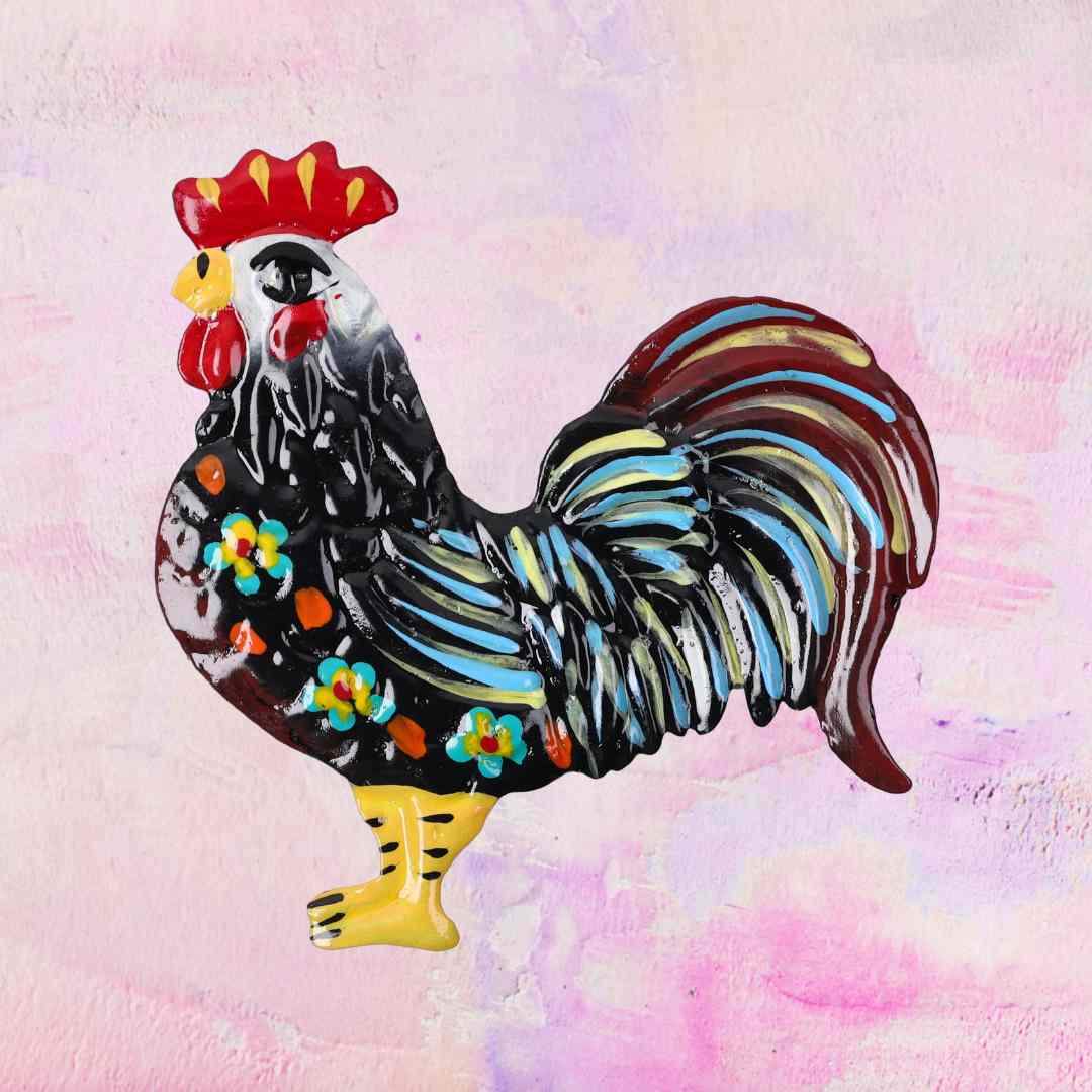 Rooster napkin ring
