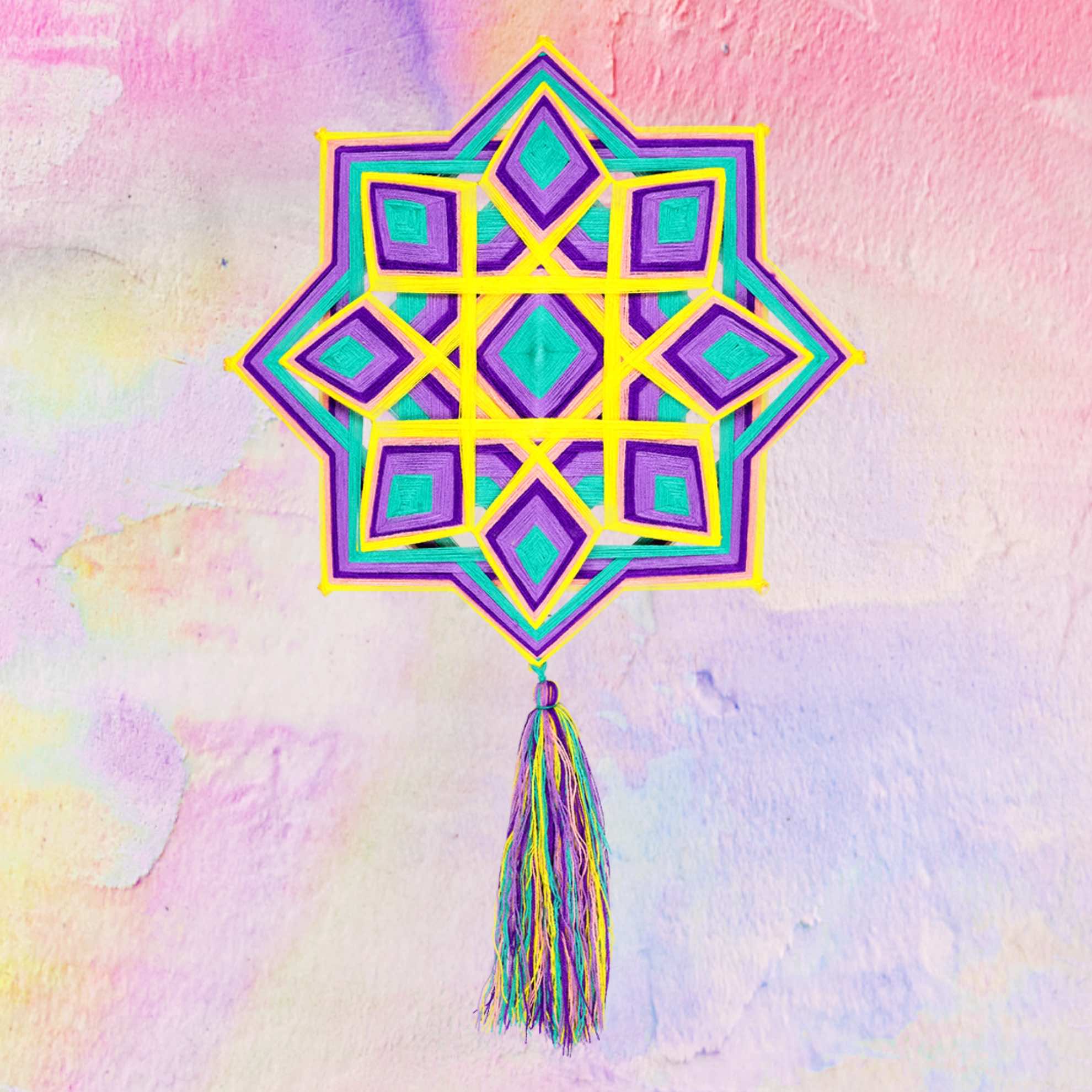 Mandala Decoration in Wool