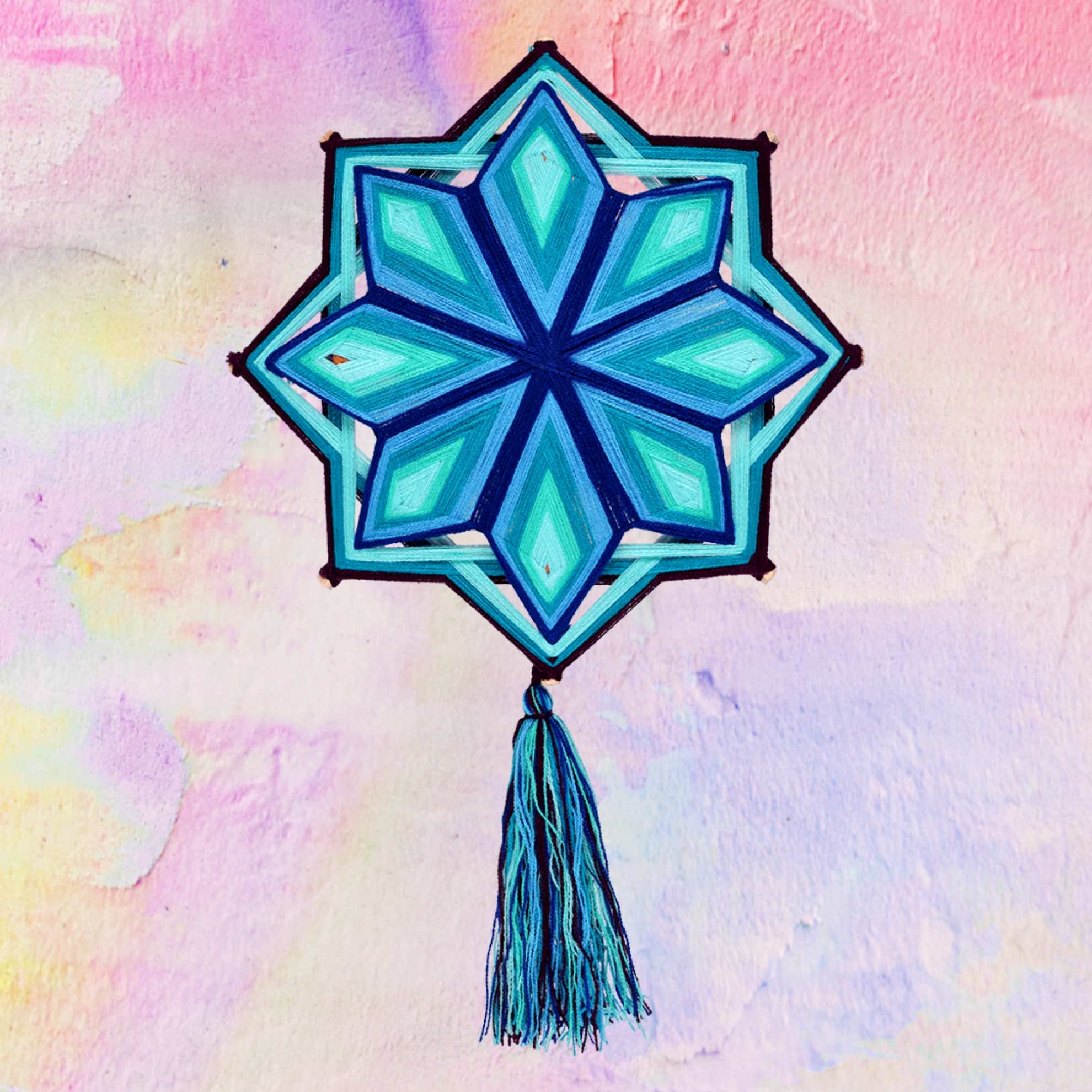 Mandala Decoration in Wool