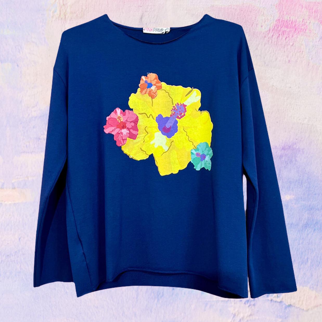Sweatshirt Ibiscus Yellow