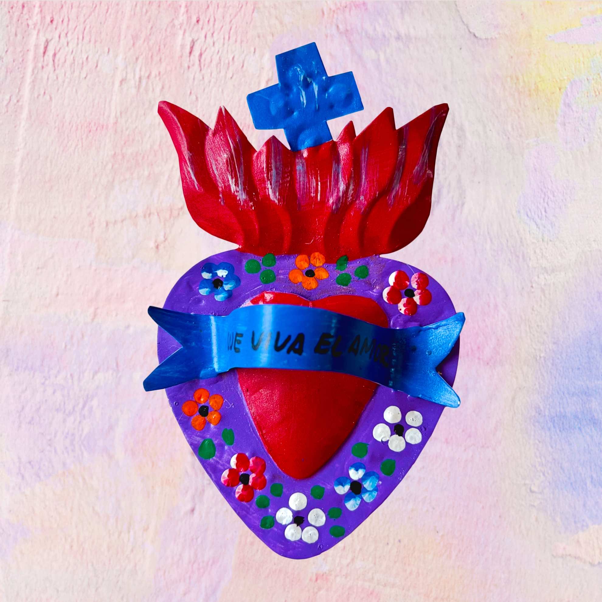 Coeur avec Phrase d'Amour