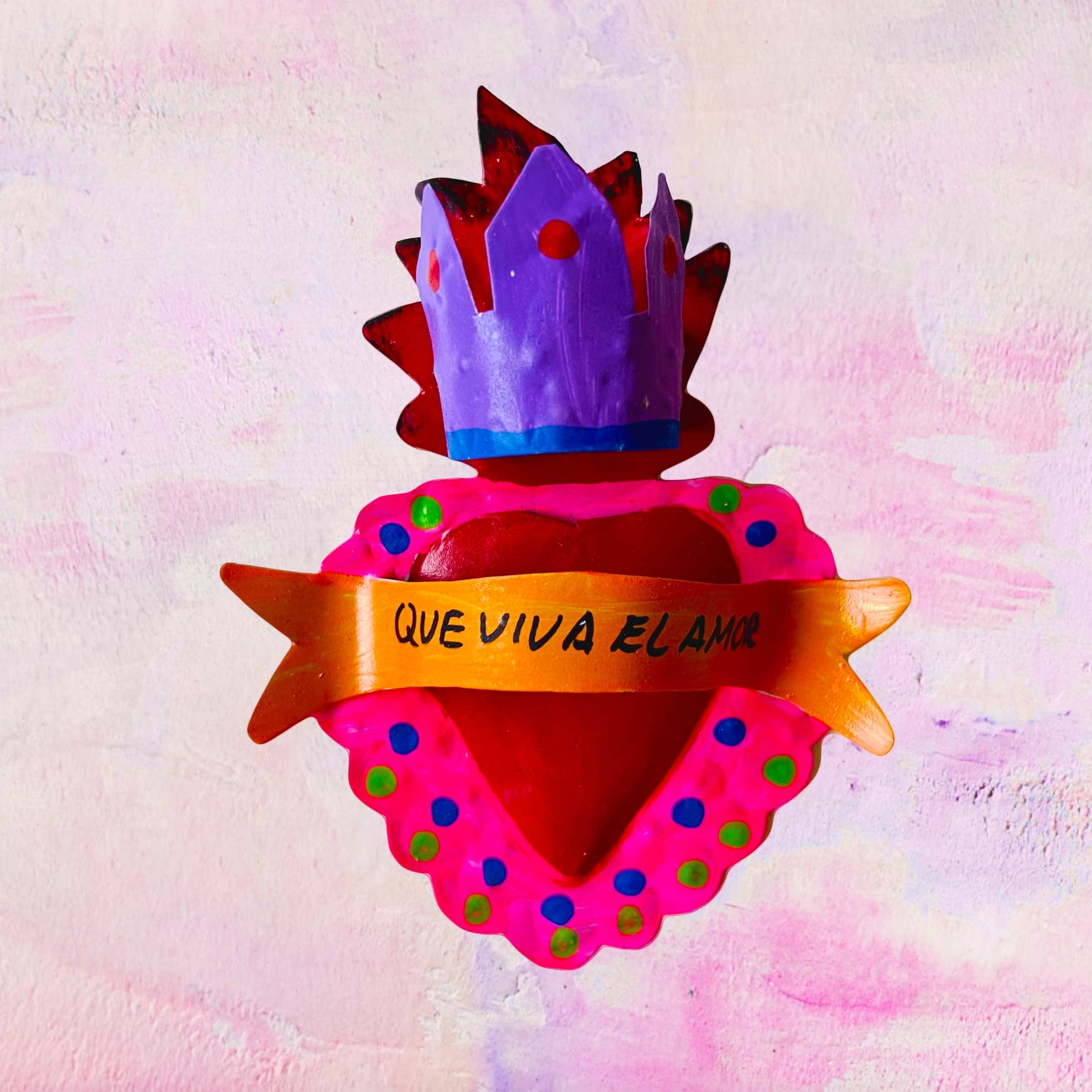 Coeur avec Phrase d'Amour
