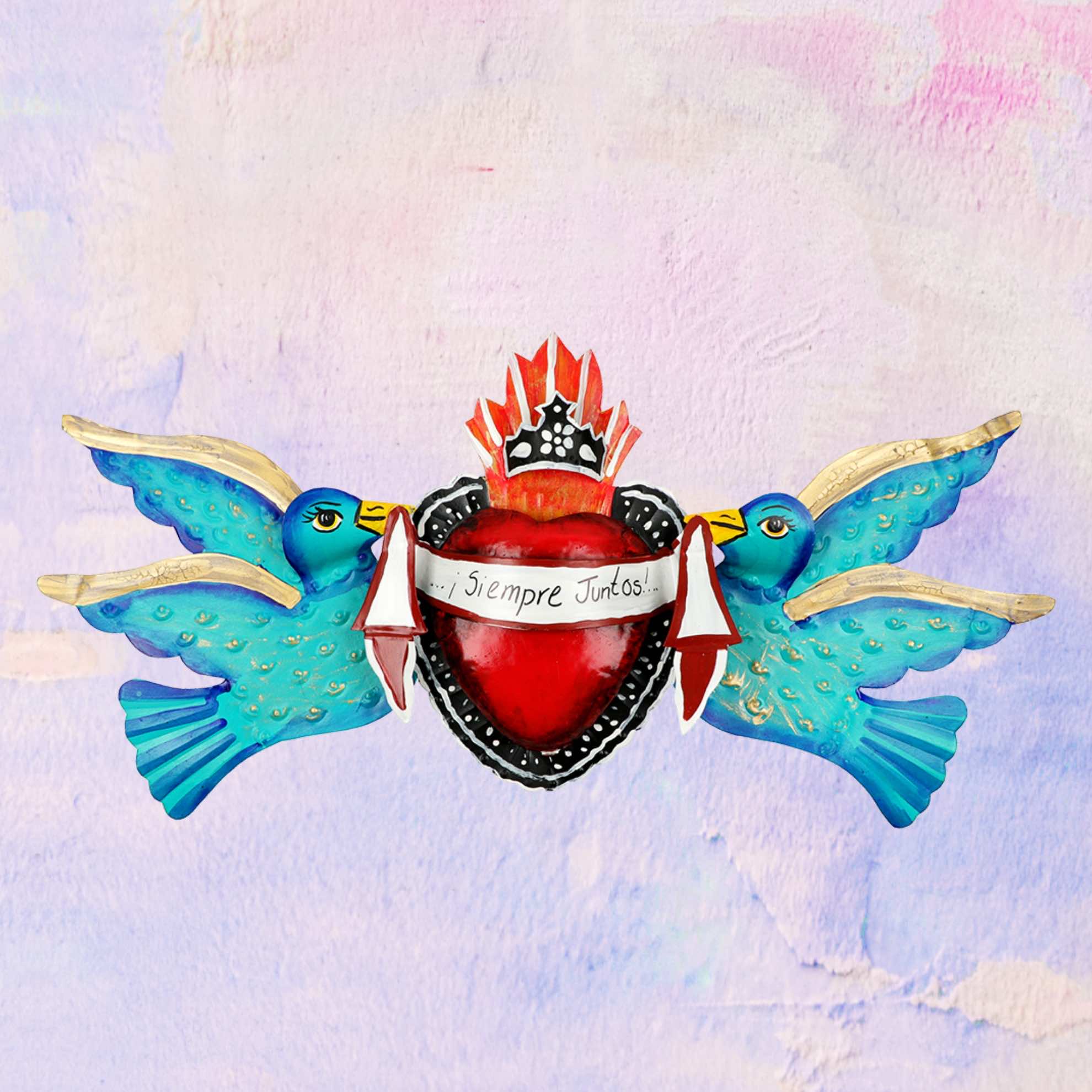 Maxi Decorazione con Colombe "Siempre Juntos"