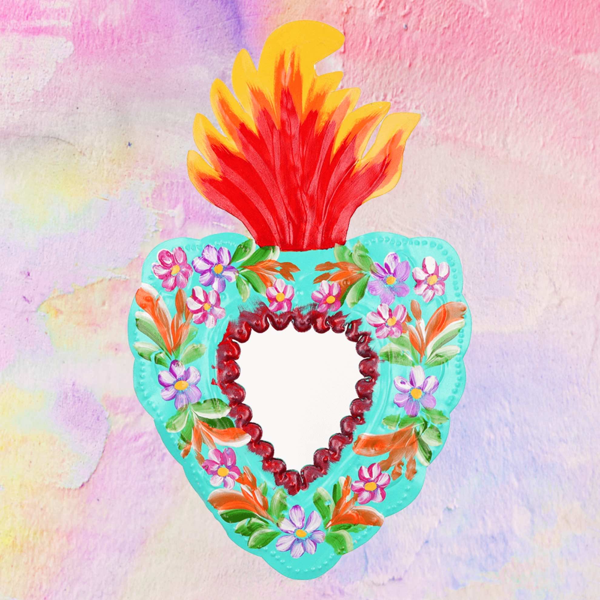Specchio Corazon de Fuego