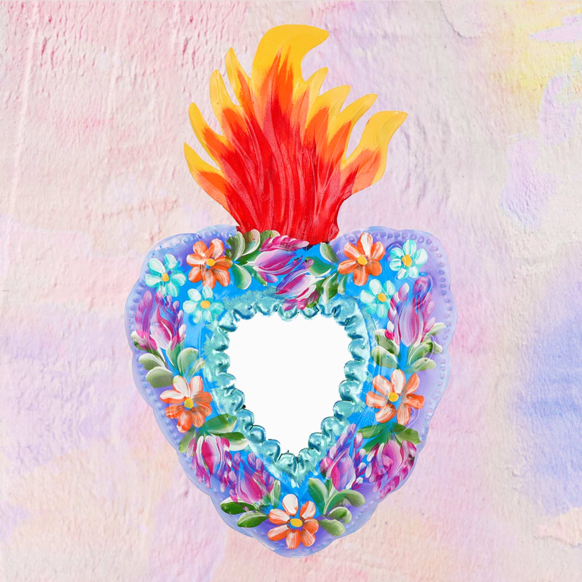 Specchio Corazon de Fuego