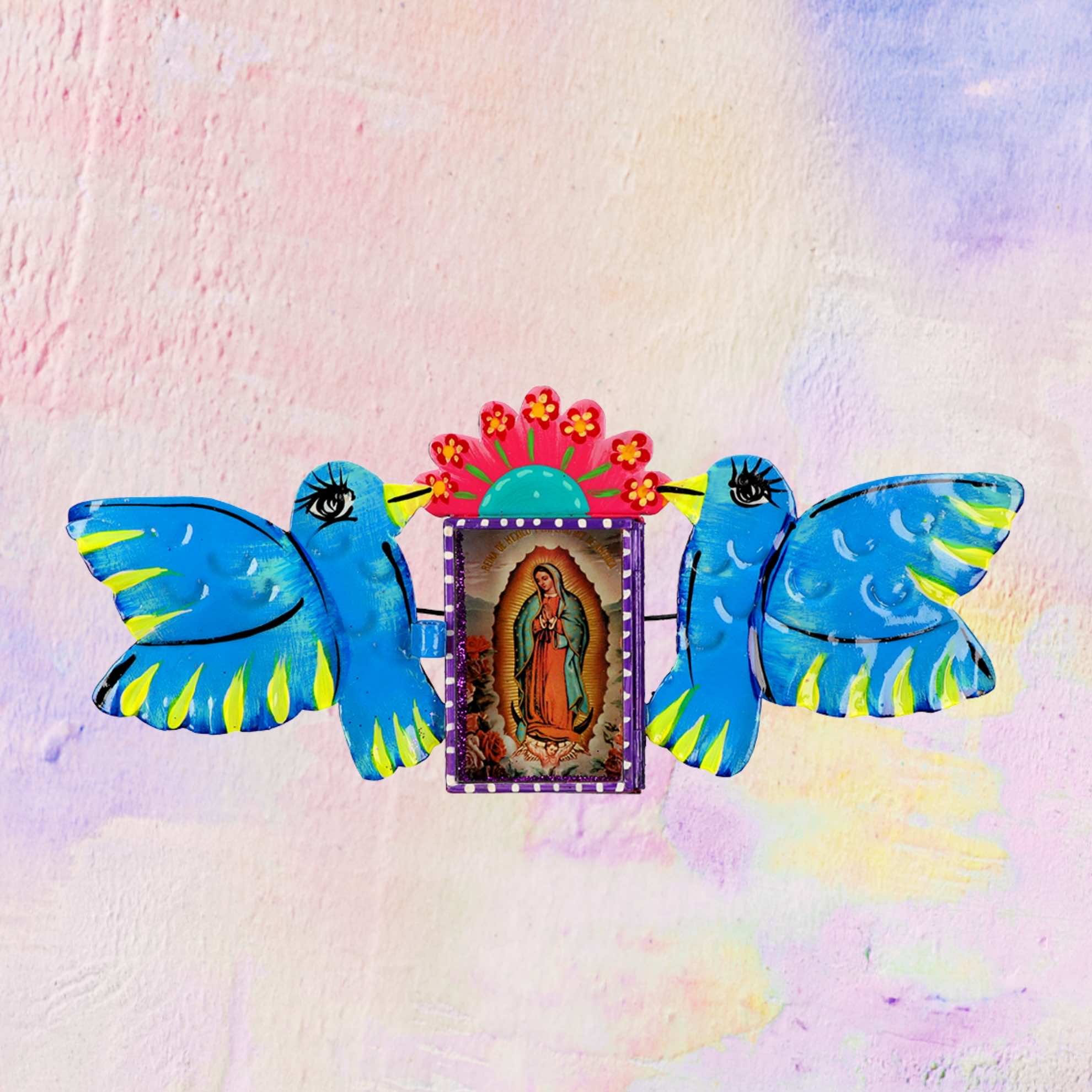 Teca Guadalupe con Colombe