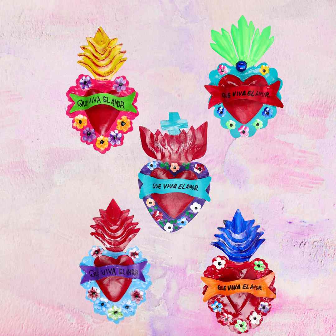 Heart with love phrase
