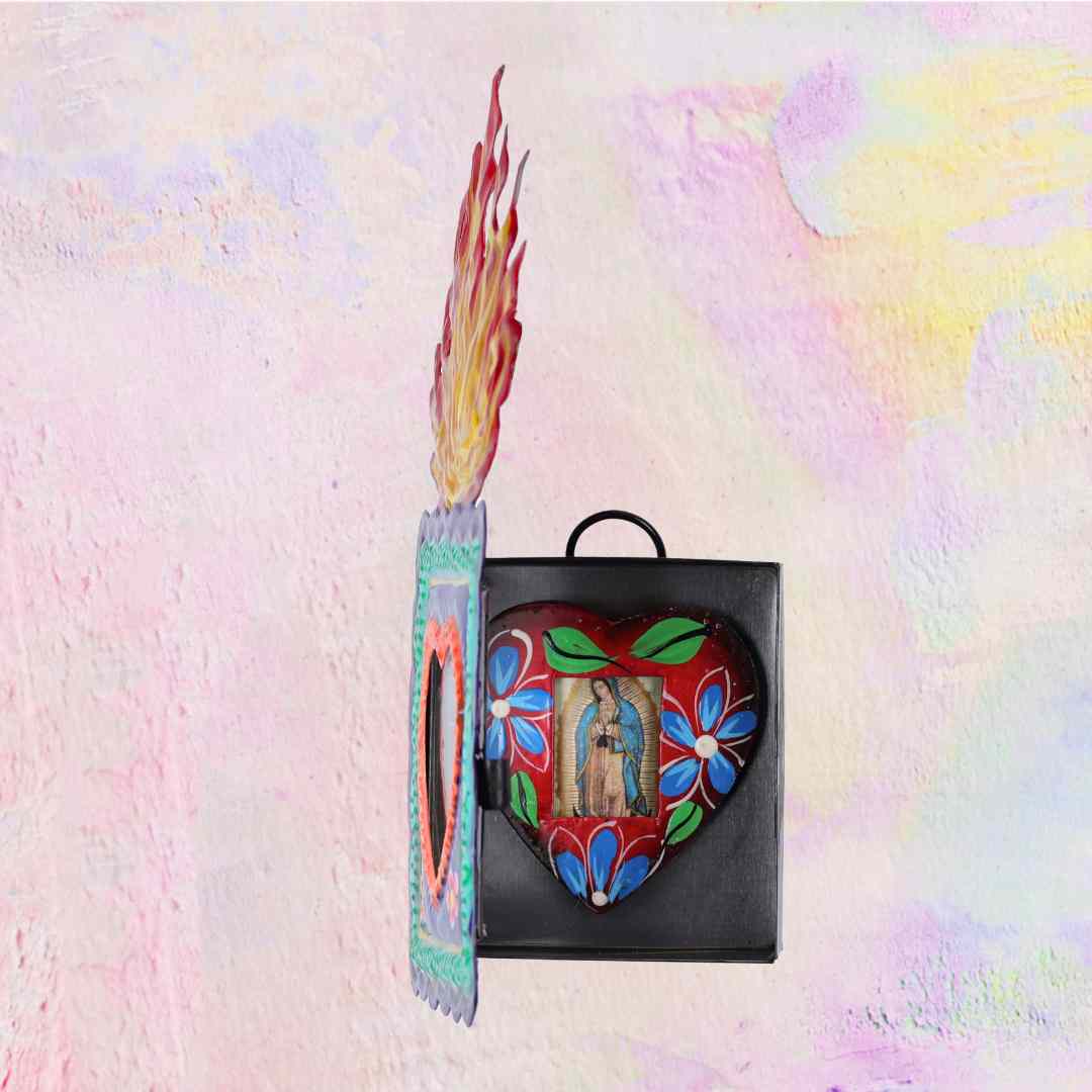 Milagros Shrine with Flame