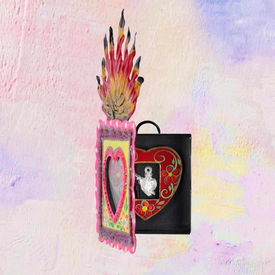 Milagros Shrine with Flame