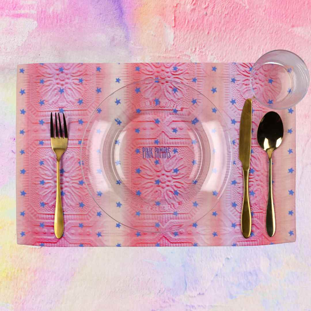 Tovaglietta Americana Stardust Opal Pink