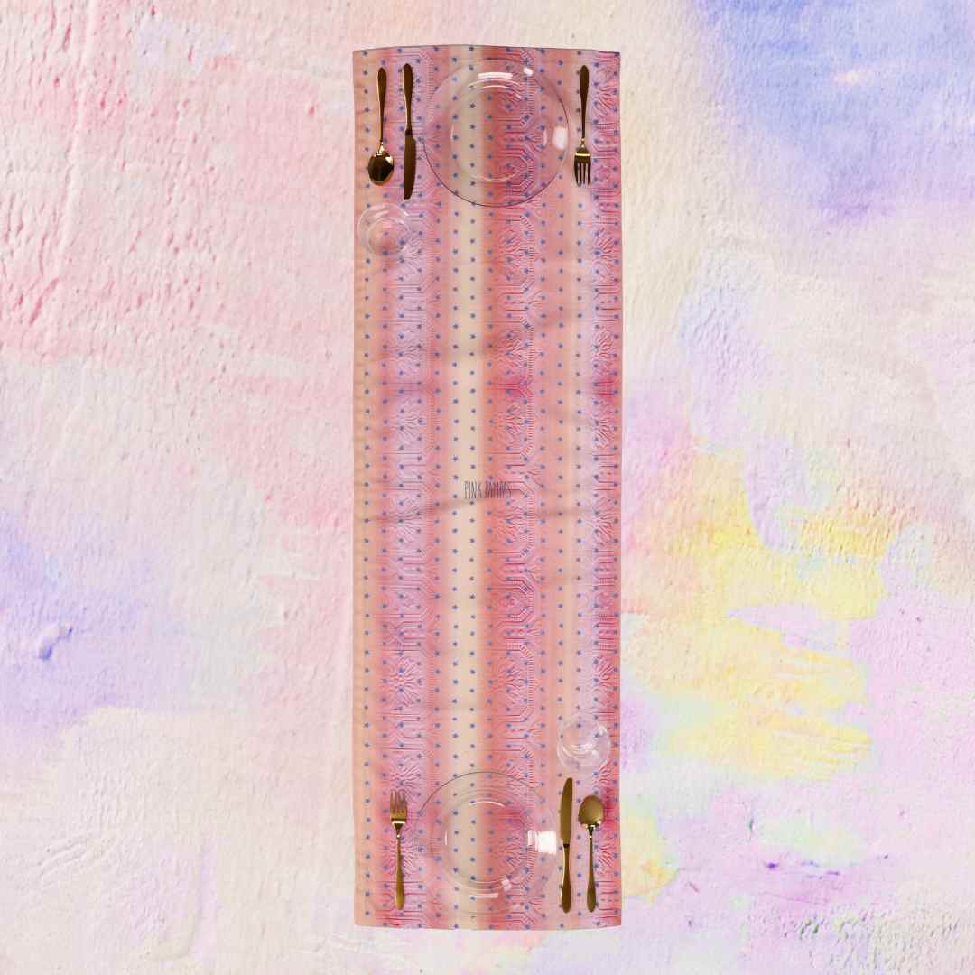 Chemin de table Stardust Opal Rose