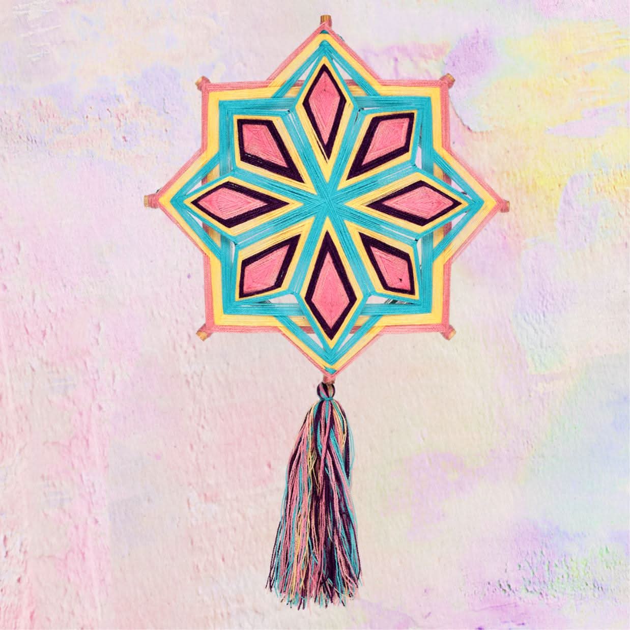 Mandala Decoration in Wool