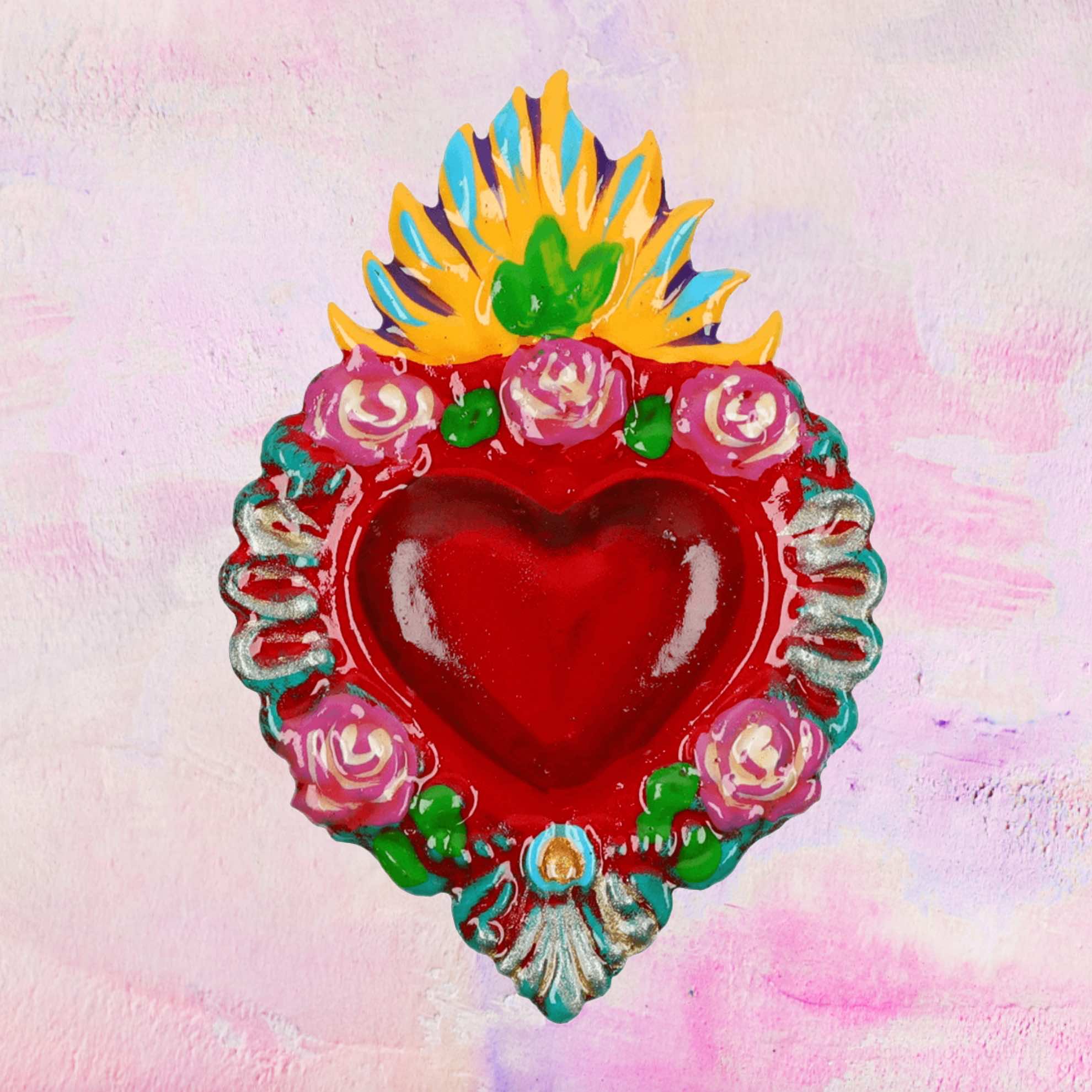 Heart napkin ring