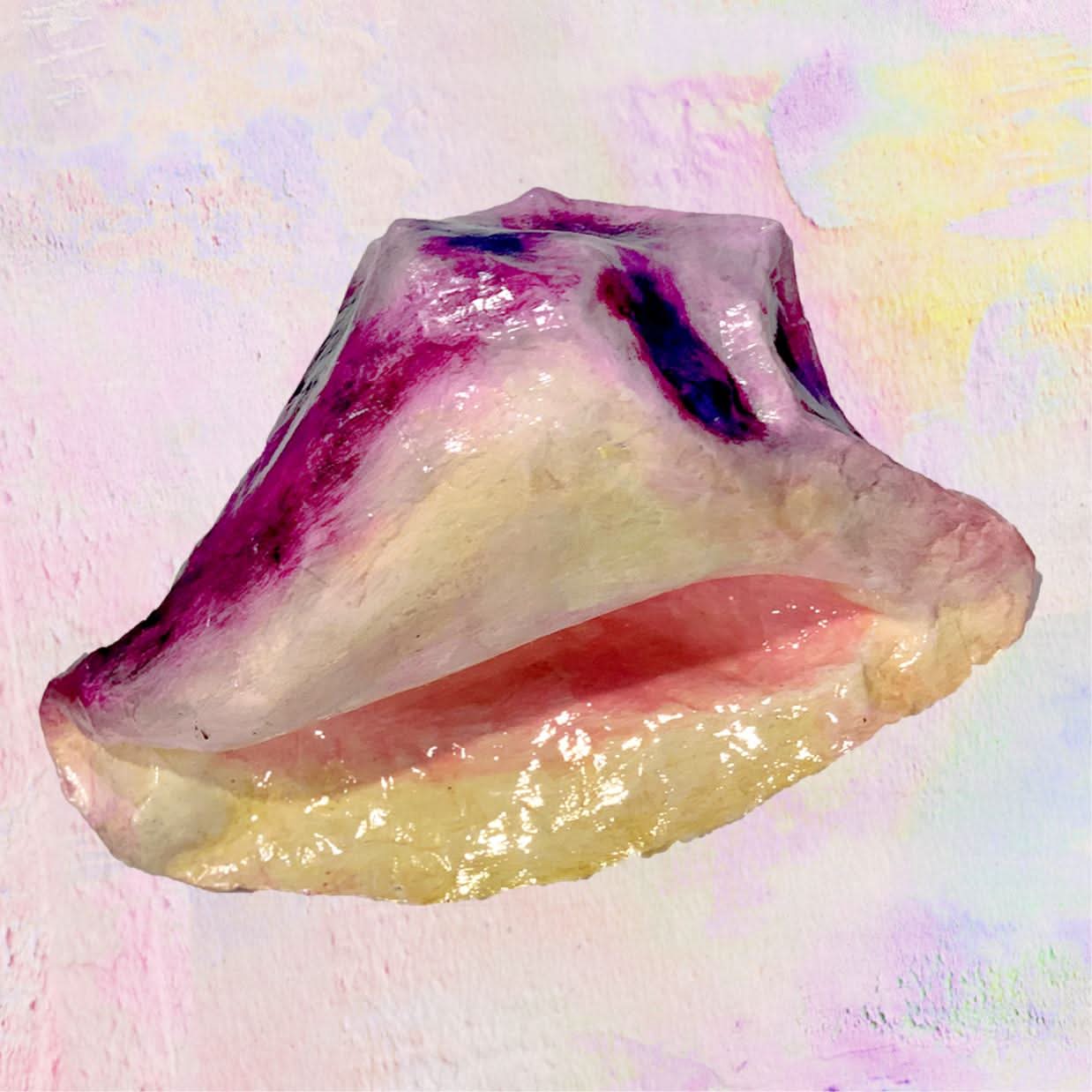 Scultura Conchiglia Tropicale