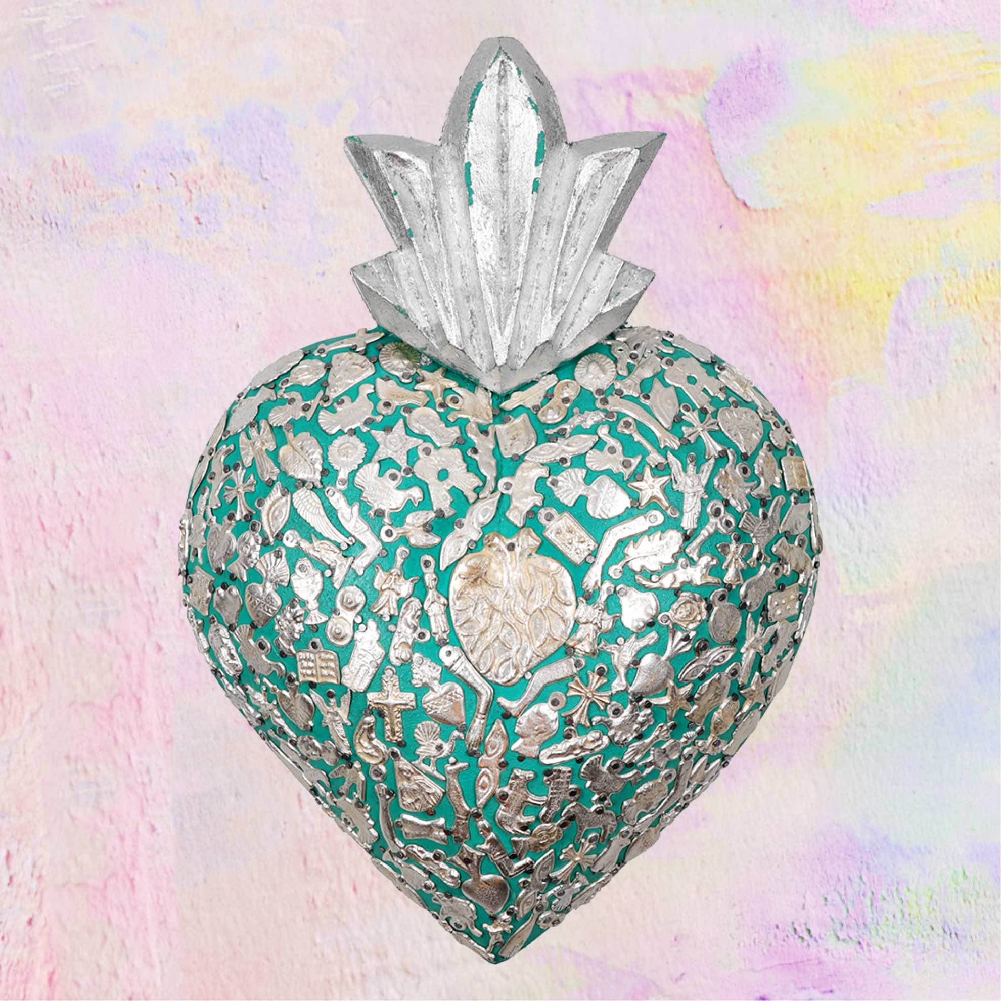 Maxi Cuore Sacro con Milagros