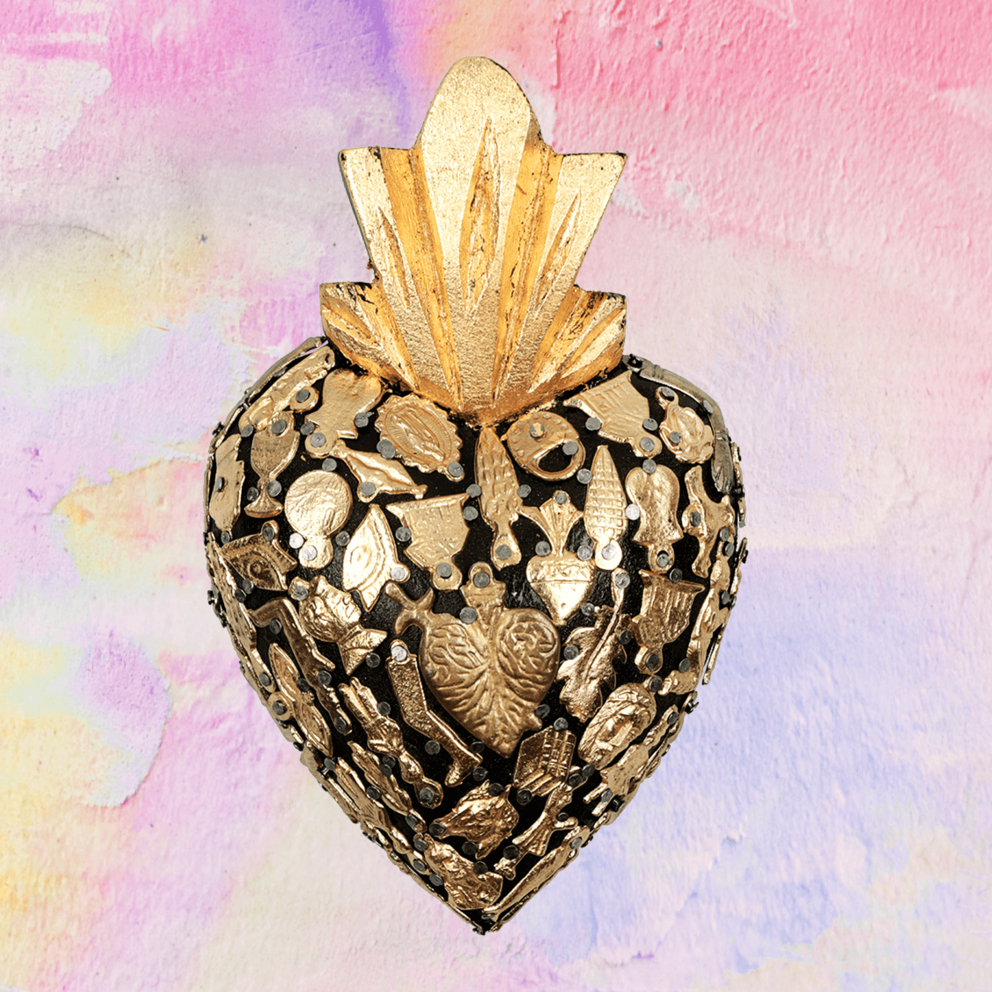 Cuore Sacro Medio con Milagros
