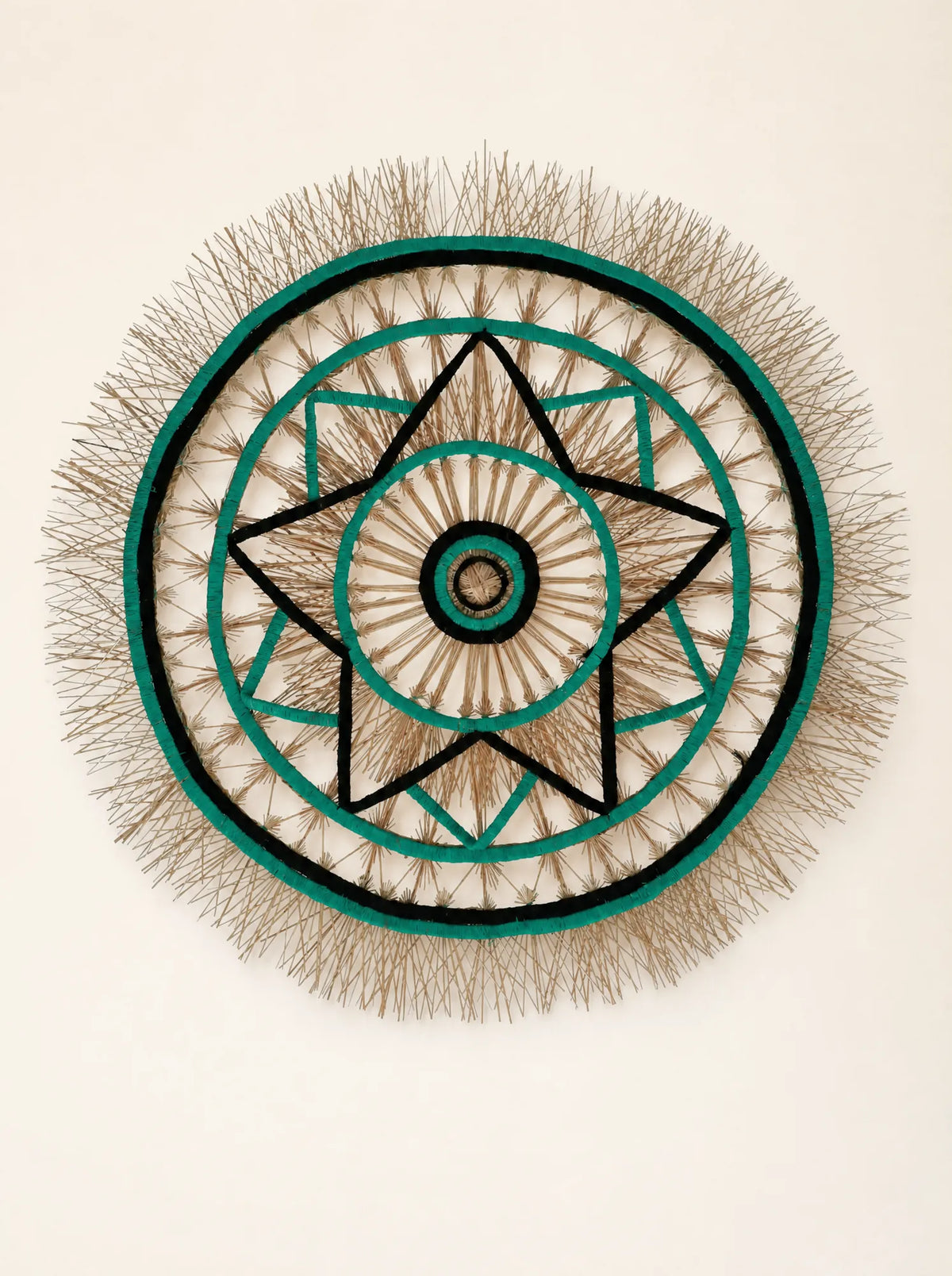 Maxi Straw Wall Decoration "Estrella"