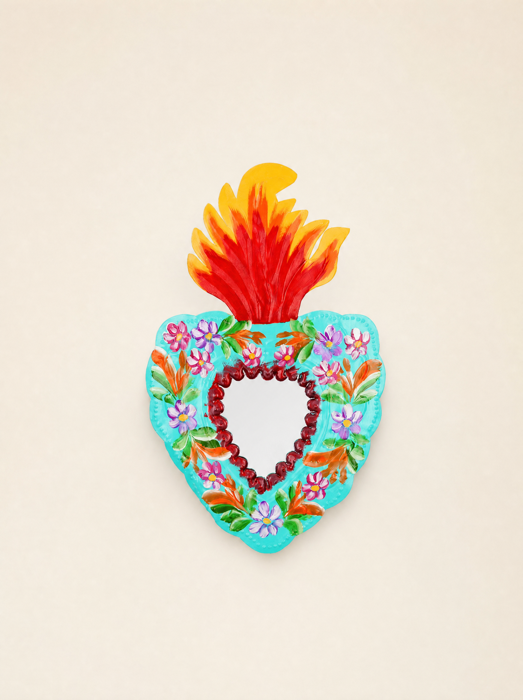 Specchio Corazon de Fuego