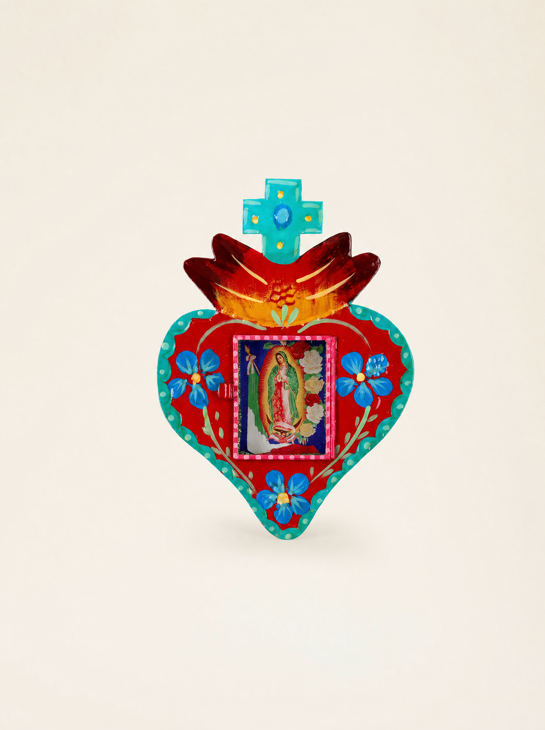 Vitrine Grand Cœur Guadalupe
