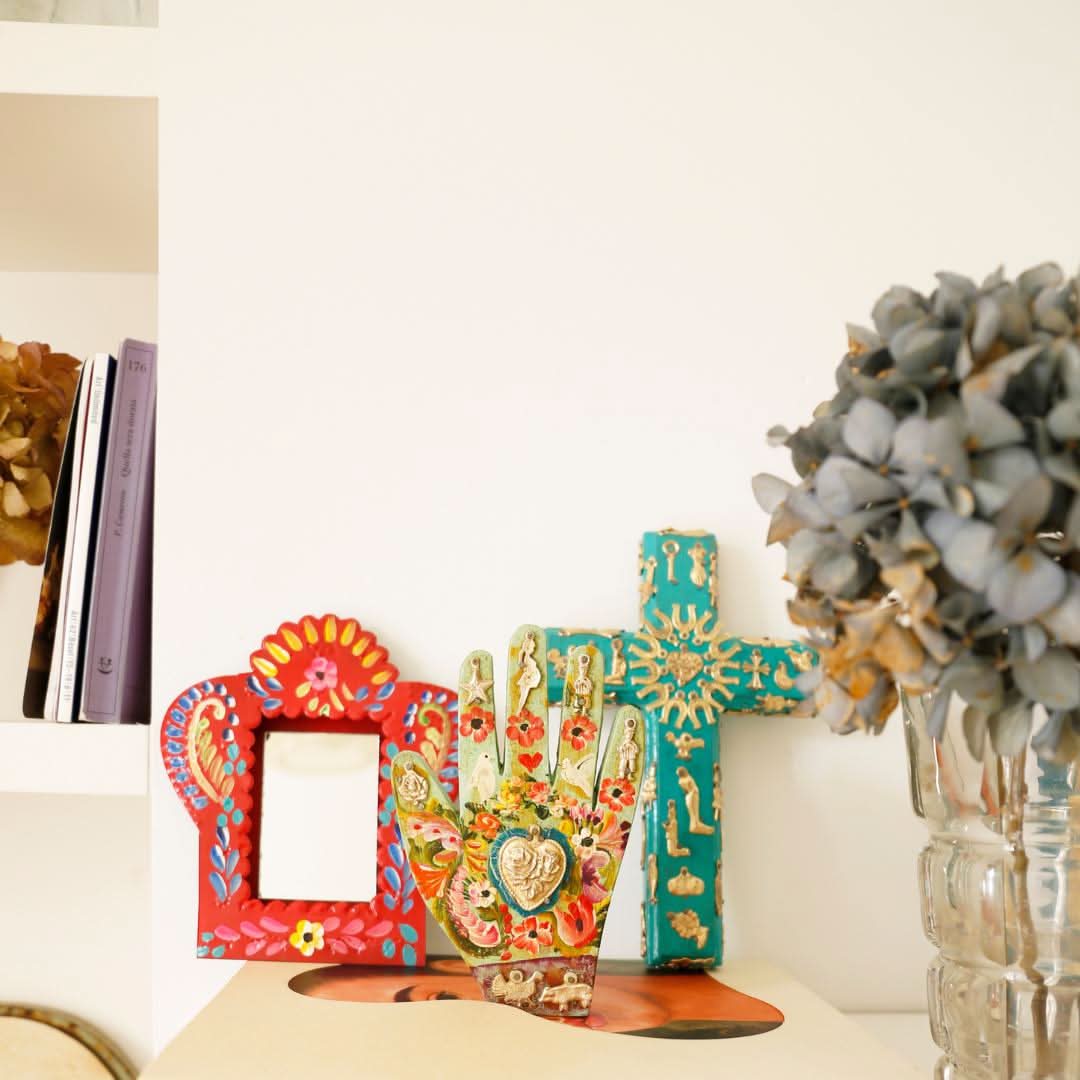 Specchio con Cornice Folk