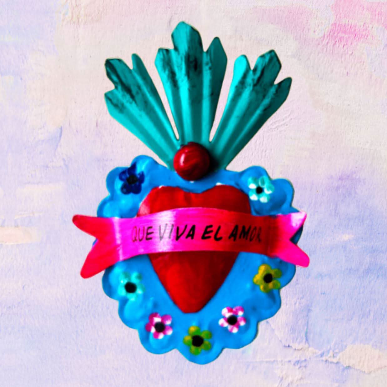 Coeur avec Phrase d'Amour