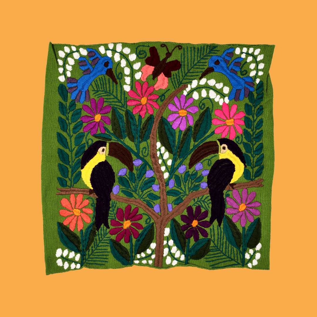 Housse de coussin Toucans