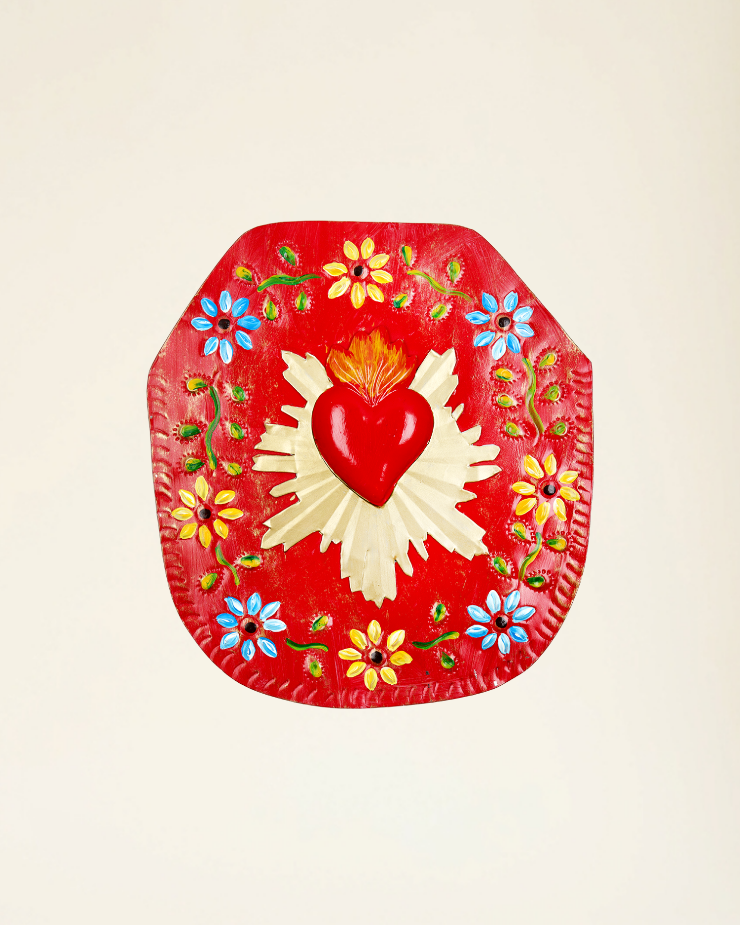 Placca Floreale Ex Voto