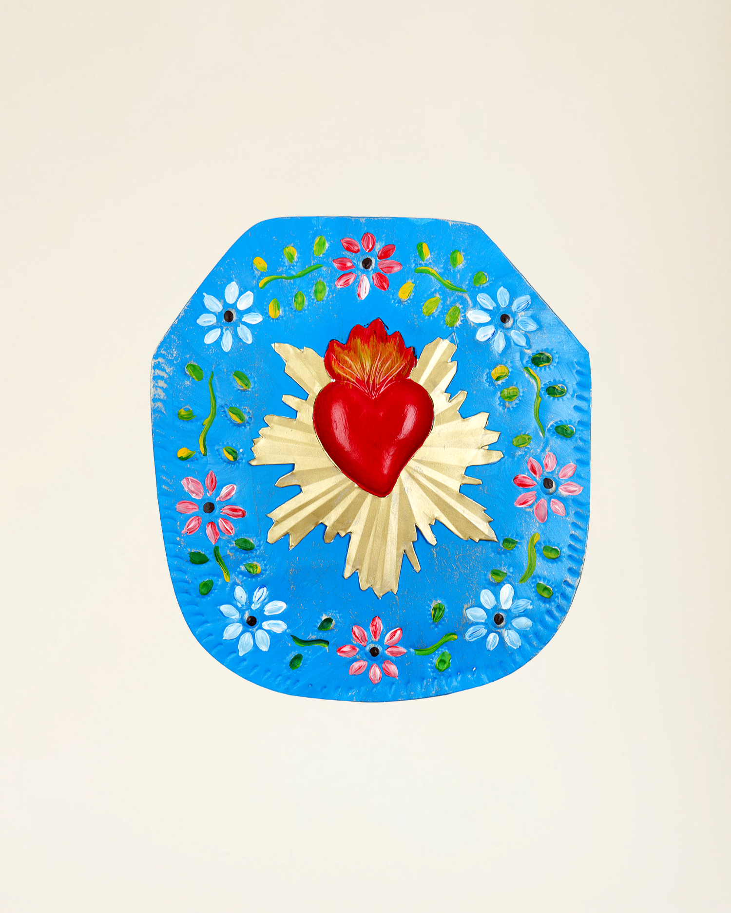 Placca Floreale Ex Voto