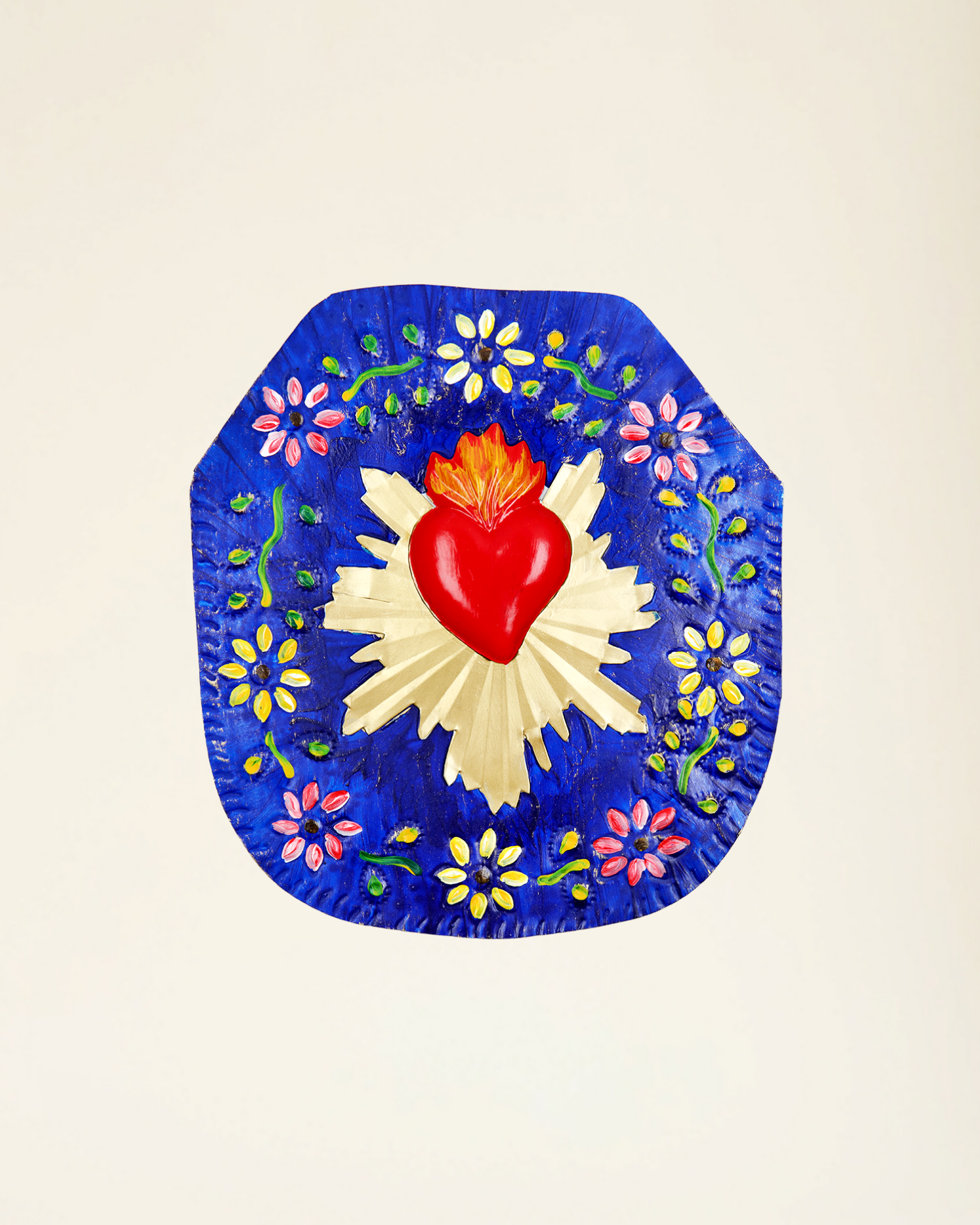 Placca Floreale Ex Voto