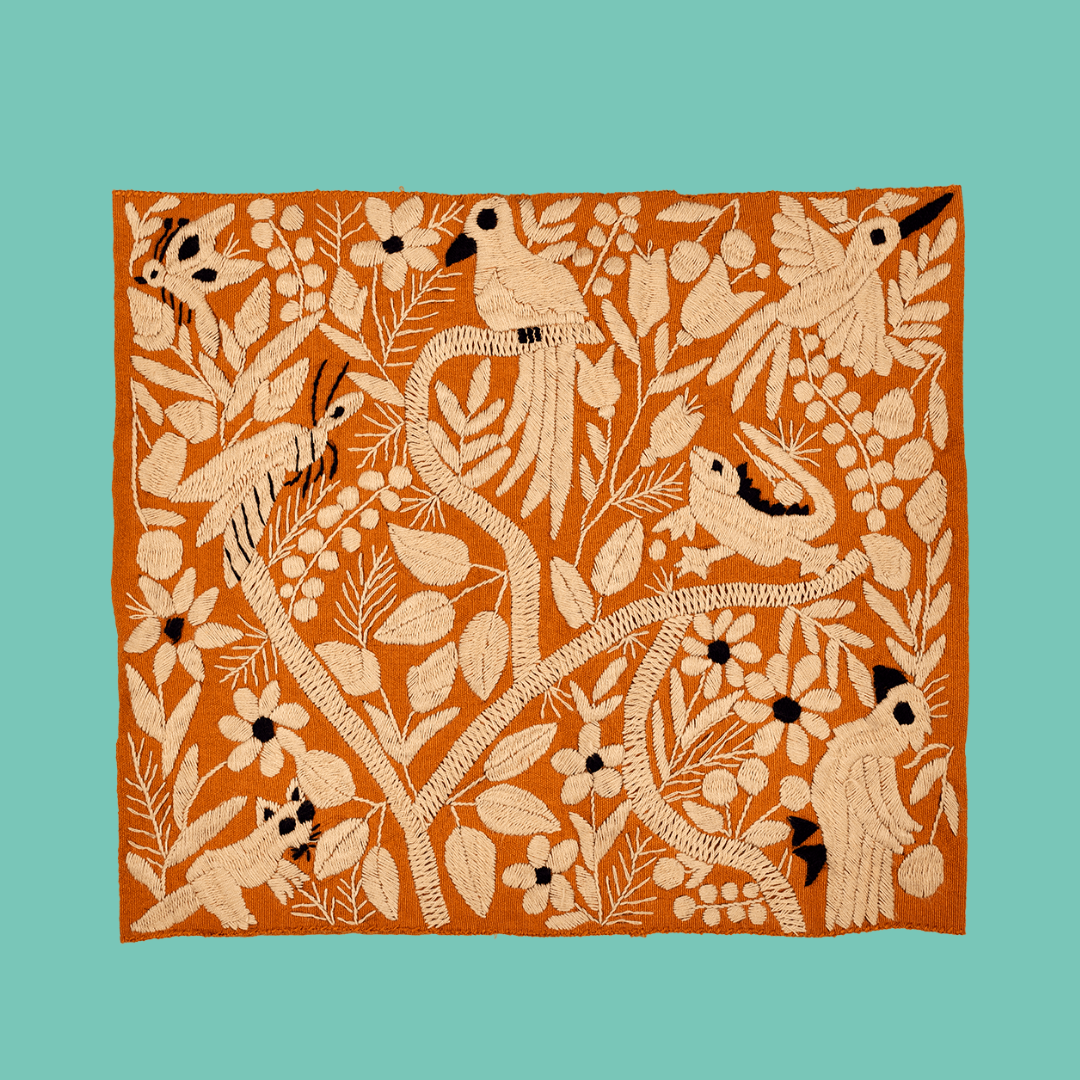 Monochromatic Jungle Cushion Cover