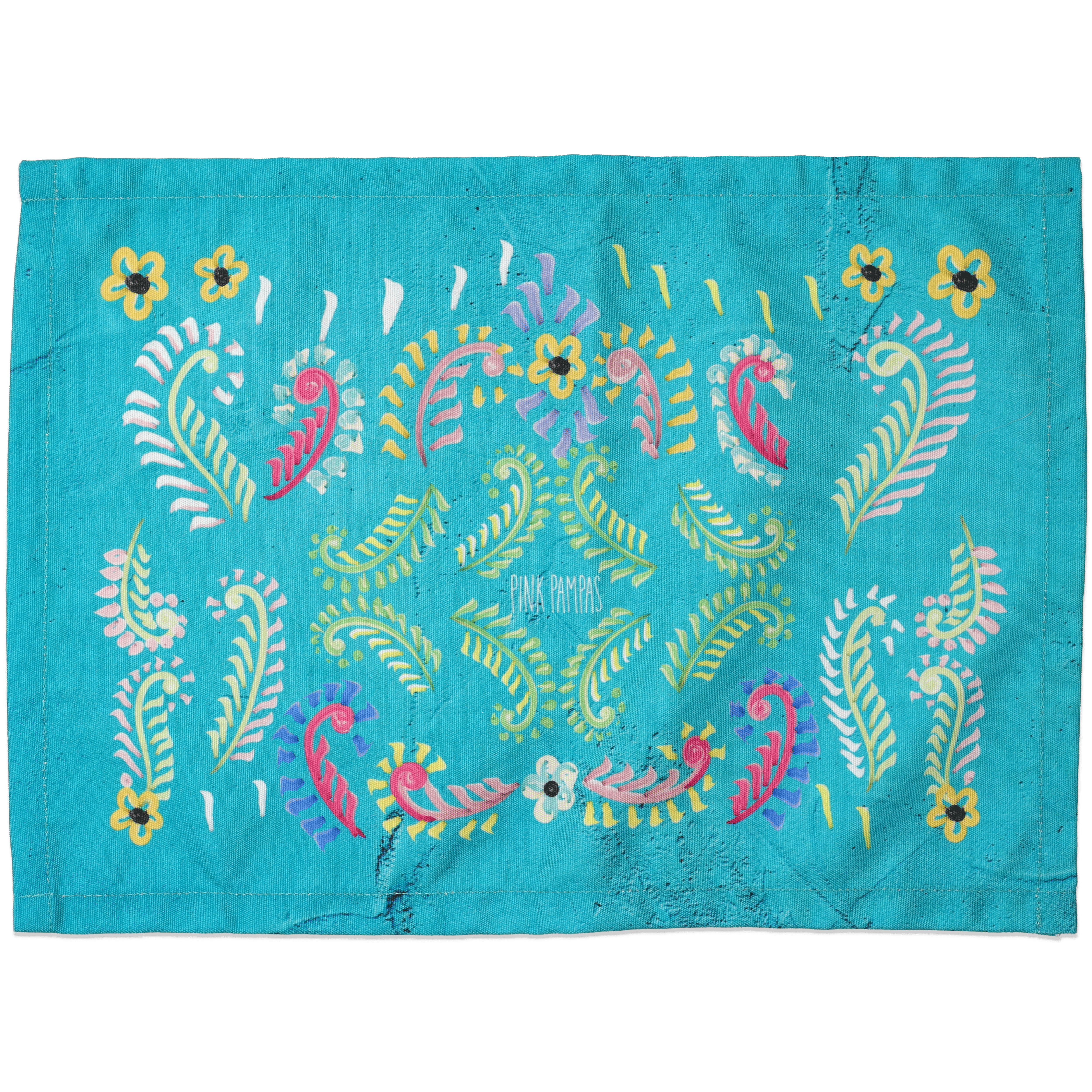 Individual Place Mat Blooming Happiness Creme
