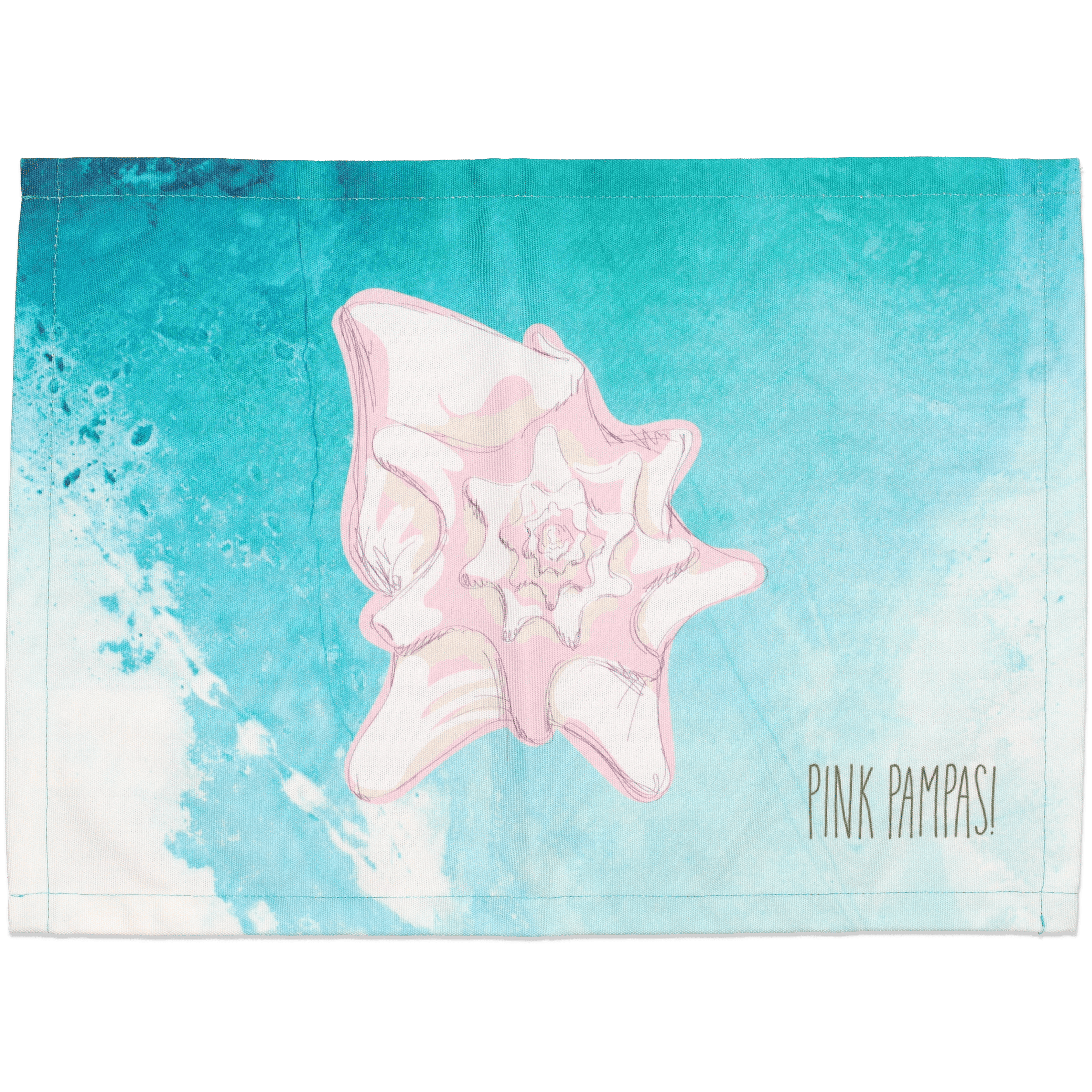 Individual Place Mat Stardust Opal Pink