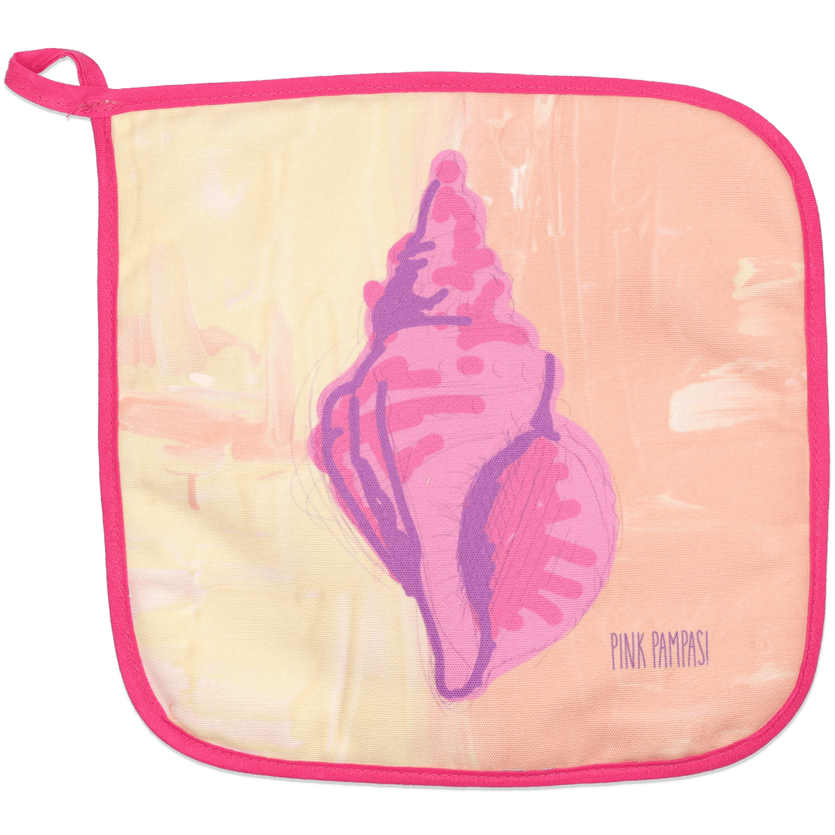 Presina da cucina "Figli del Mare" Conchiglia Rosa