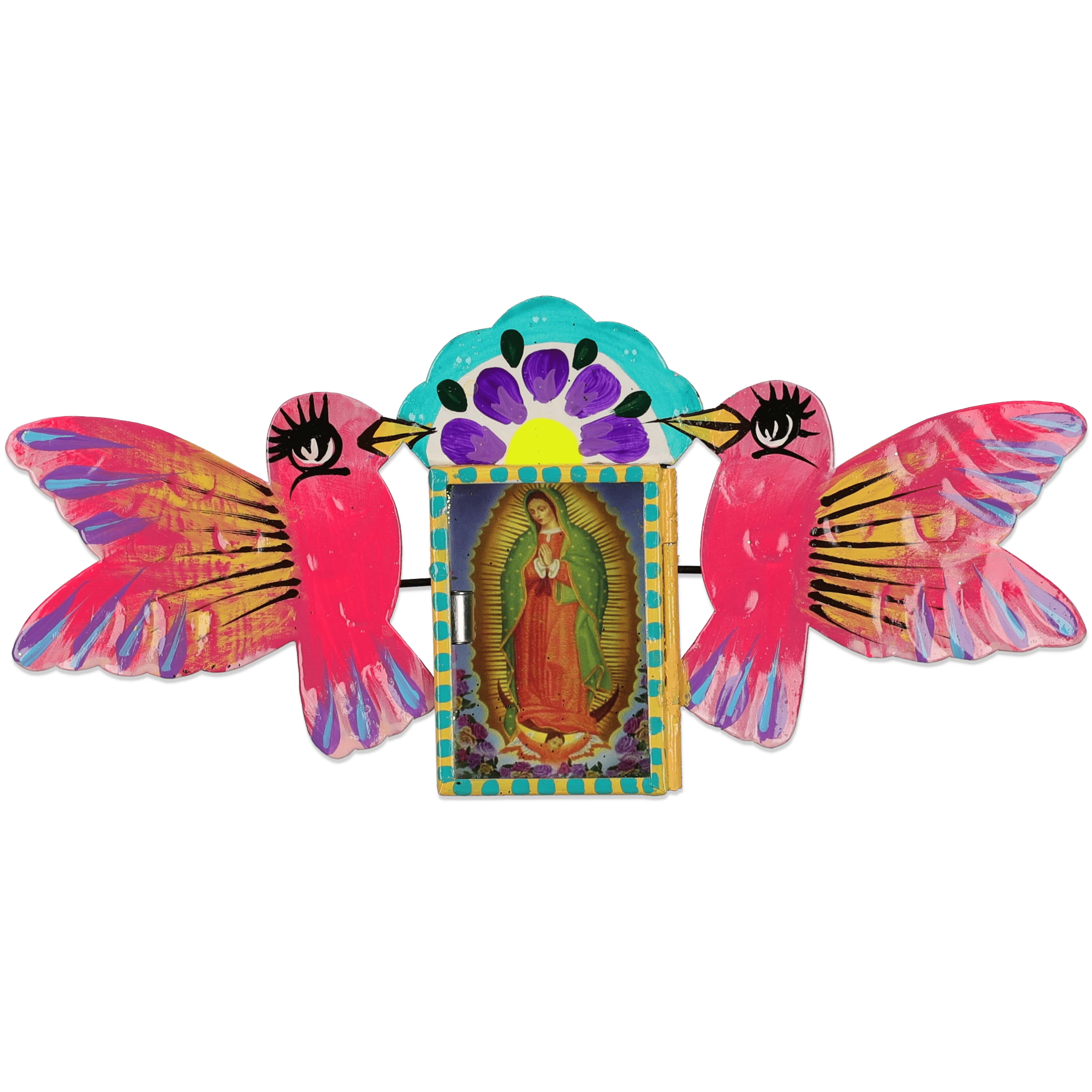 Teca Guadalupe con Colombe
