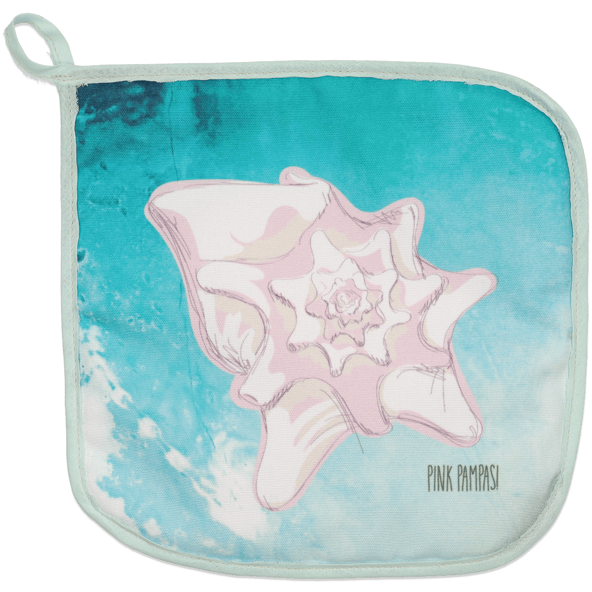 Presina da cucina "Figli del Mare" Conchiglia Tropicale