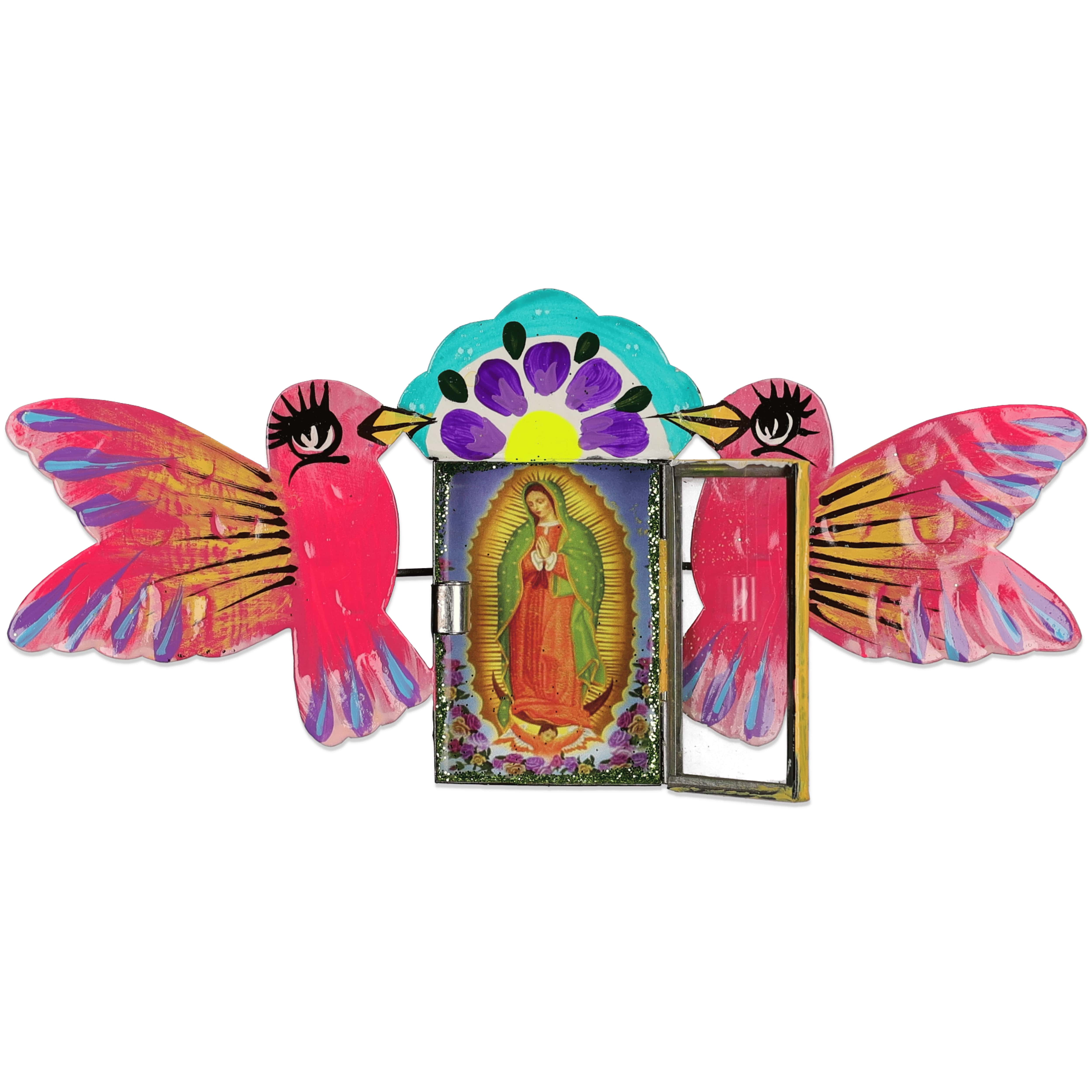 Teca Guadalupe con Colombe