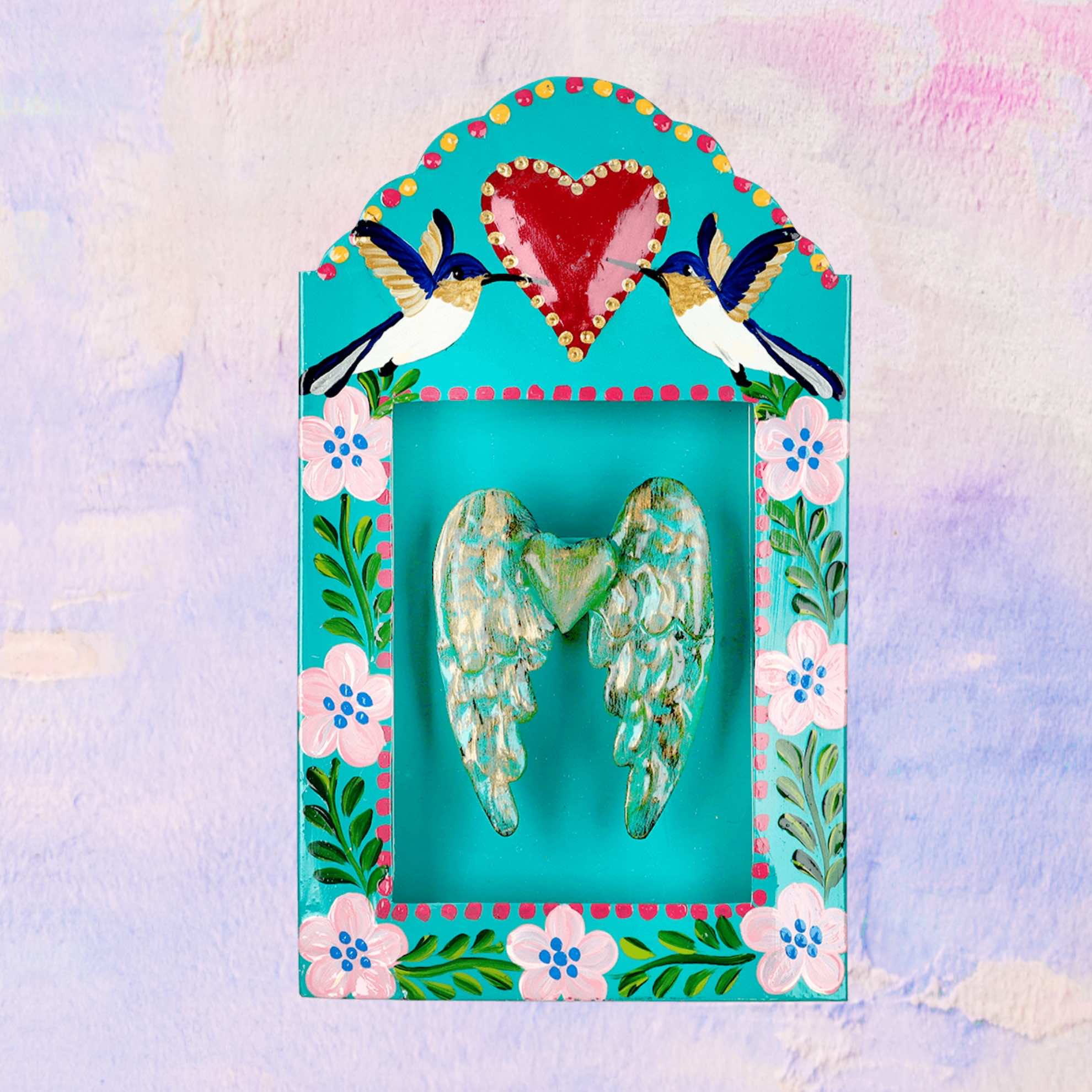 Shrine with Hummingbird Wings