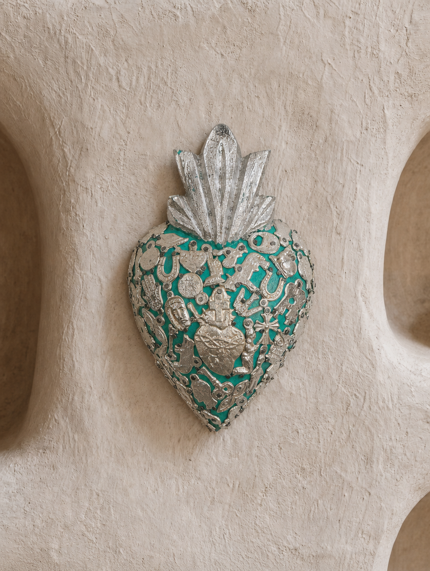 Cuore Sacro Medio con Milagros