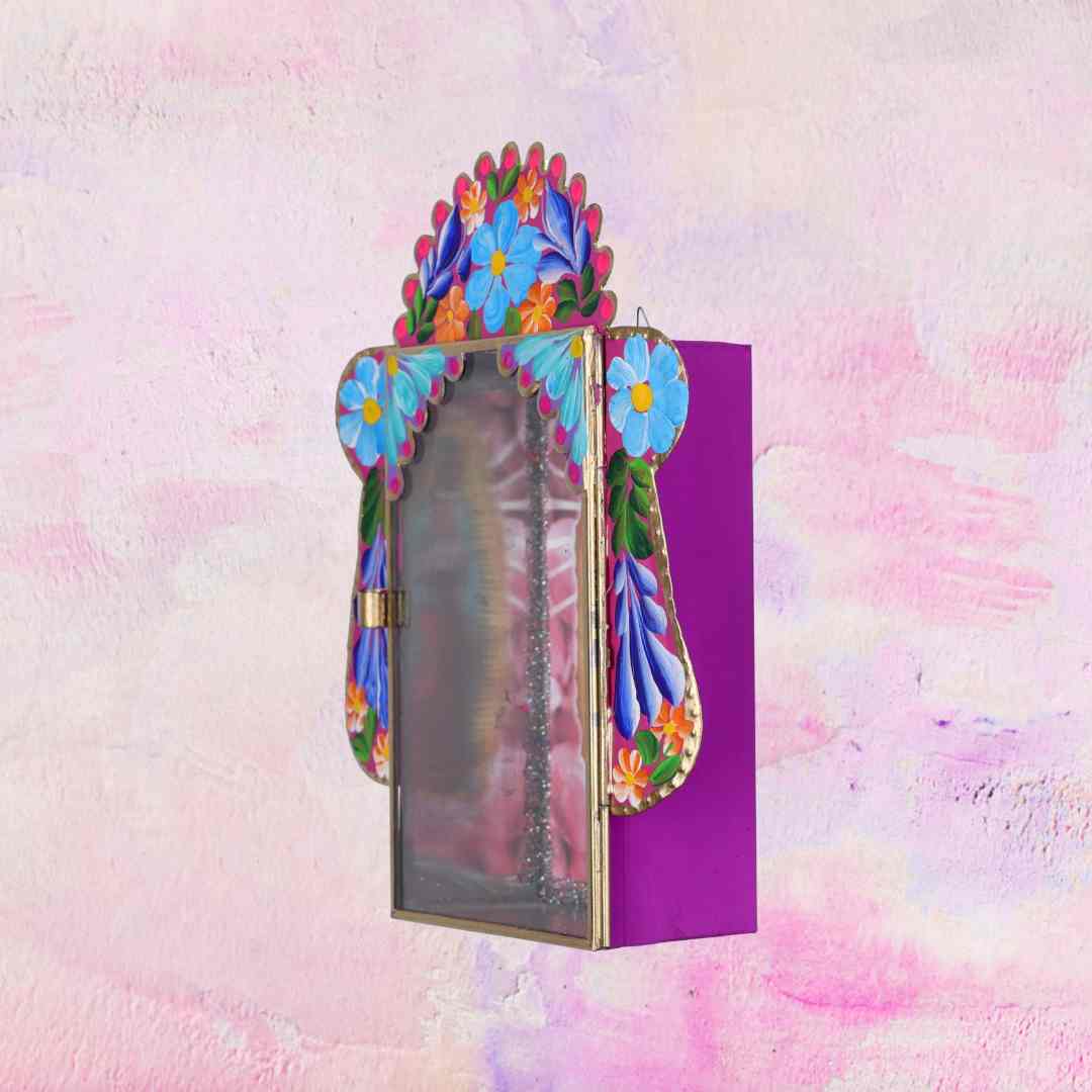 Vitrine théâtre Guadalupe florale