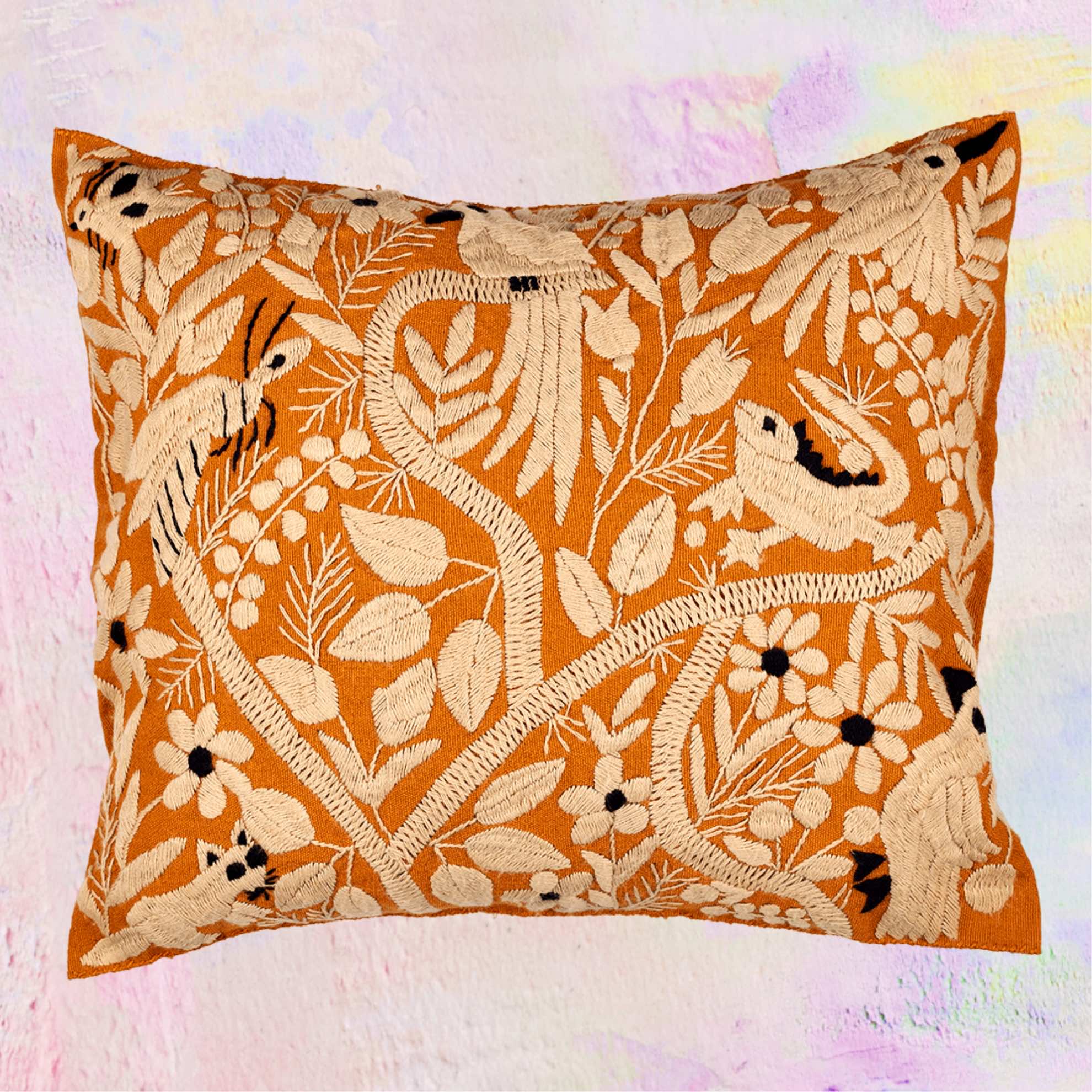 Housse de Coussin Jungle Monochrome