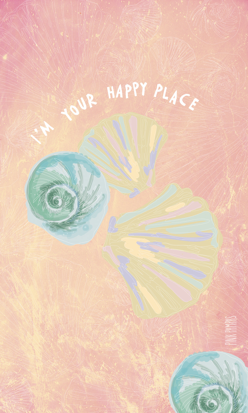 Tablecloth "I'm Your Happy Place" - Size M