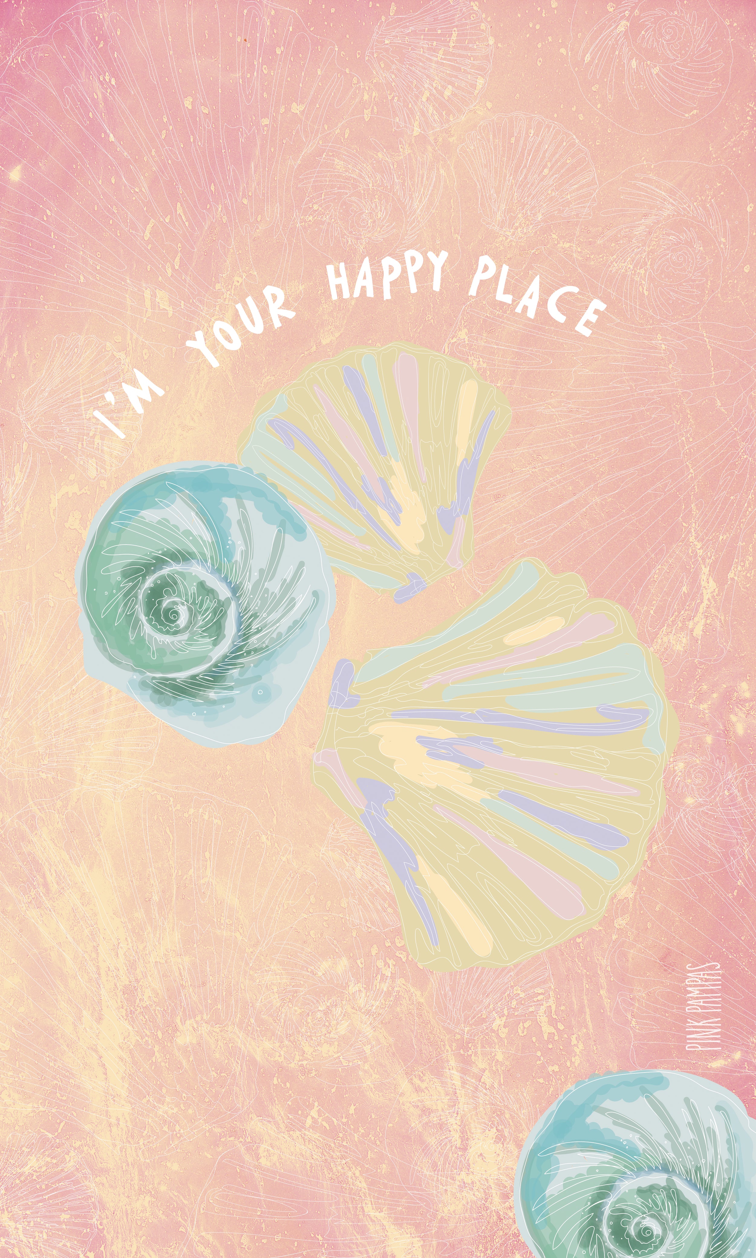 Tovaglia "I'm Your Happy Place" - Misura M