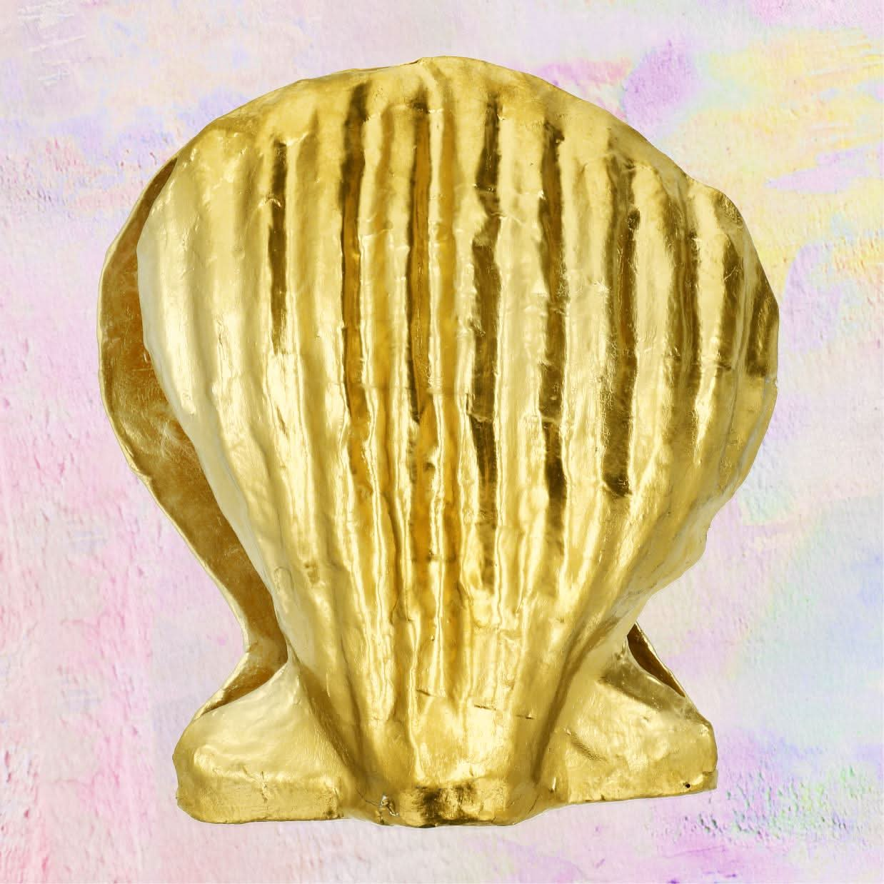 Sculpture Coquillage Édition Dorée