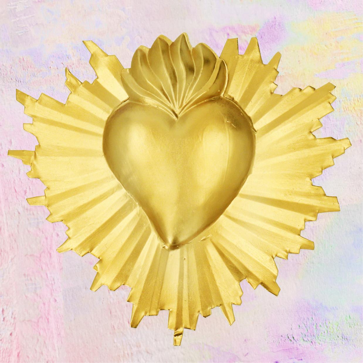 Medium Radiant Heart Golden Edition