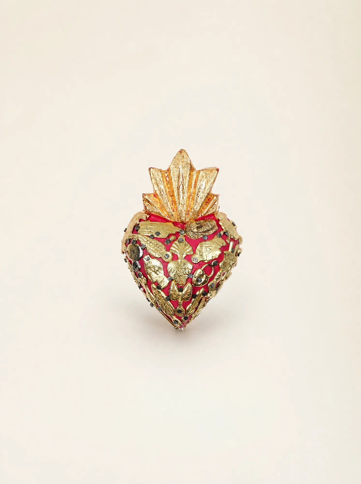 Mini Cuore Sacro con Milagros